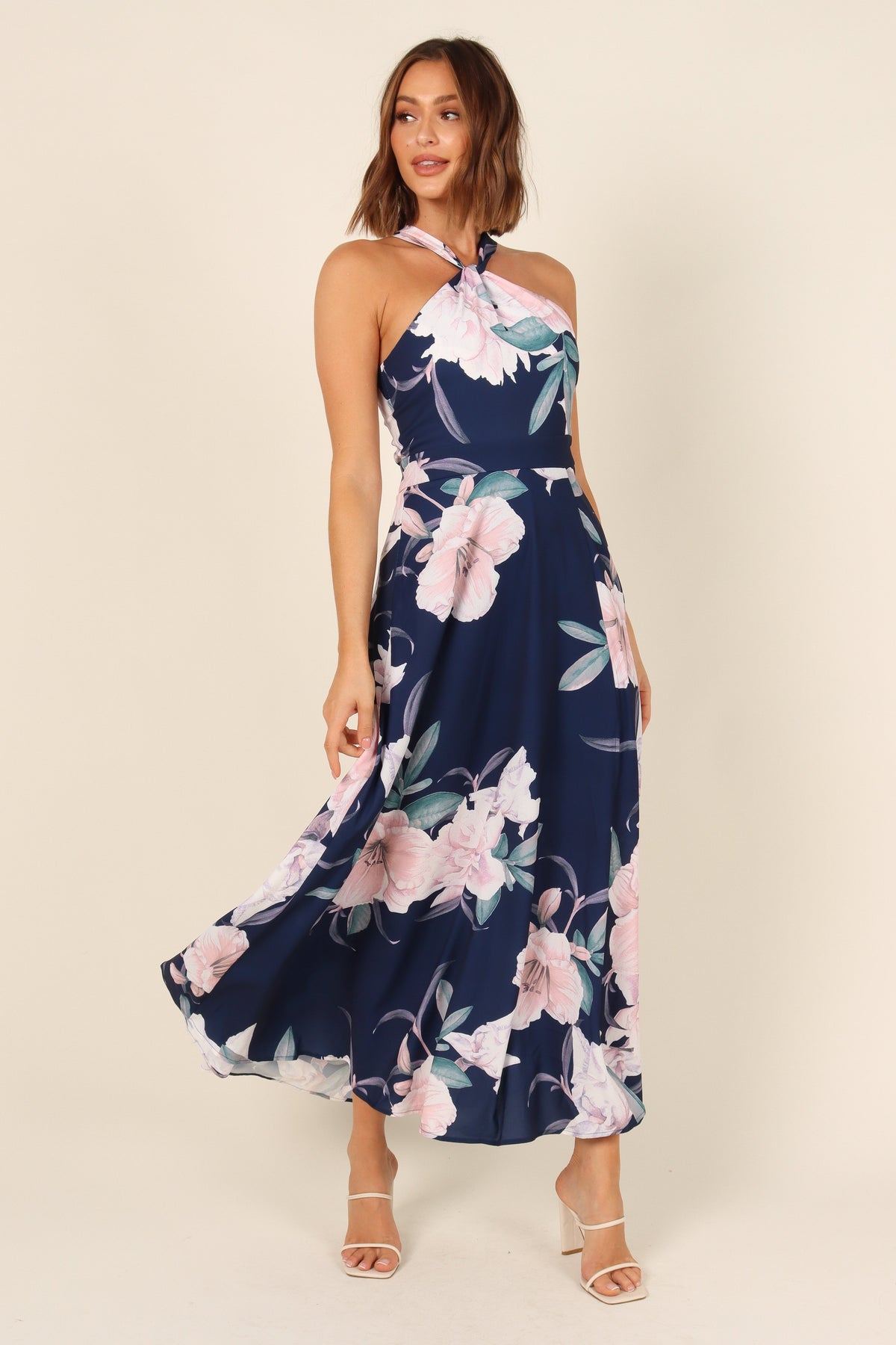 Miara Dress in Navy – view 1 of 9