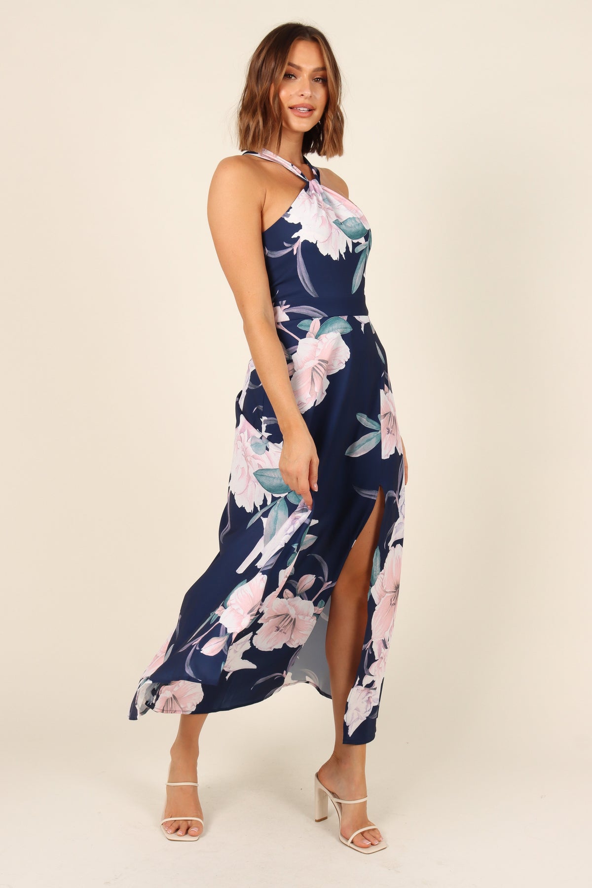 Miara Dress in Navy – view 3 of 9