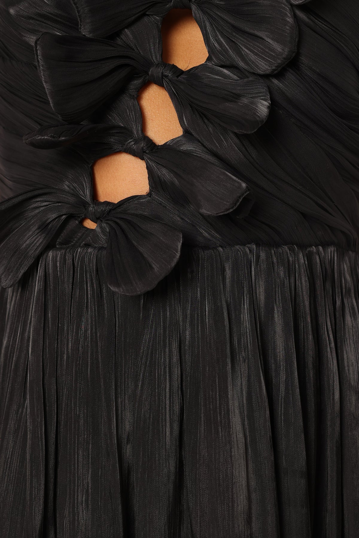 Mila Strapless Midi Dress in Black – view 9 of 9