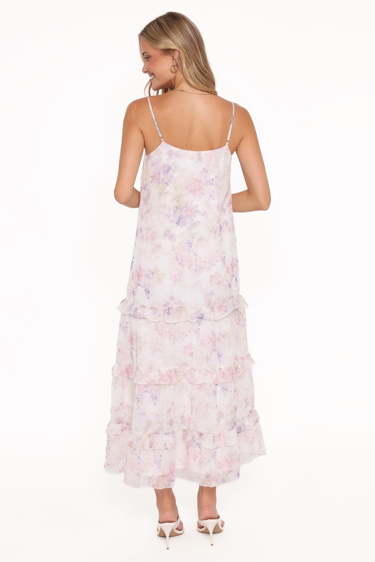 Minka Maxi Dress in White/Multi Floral – view 4 of 6