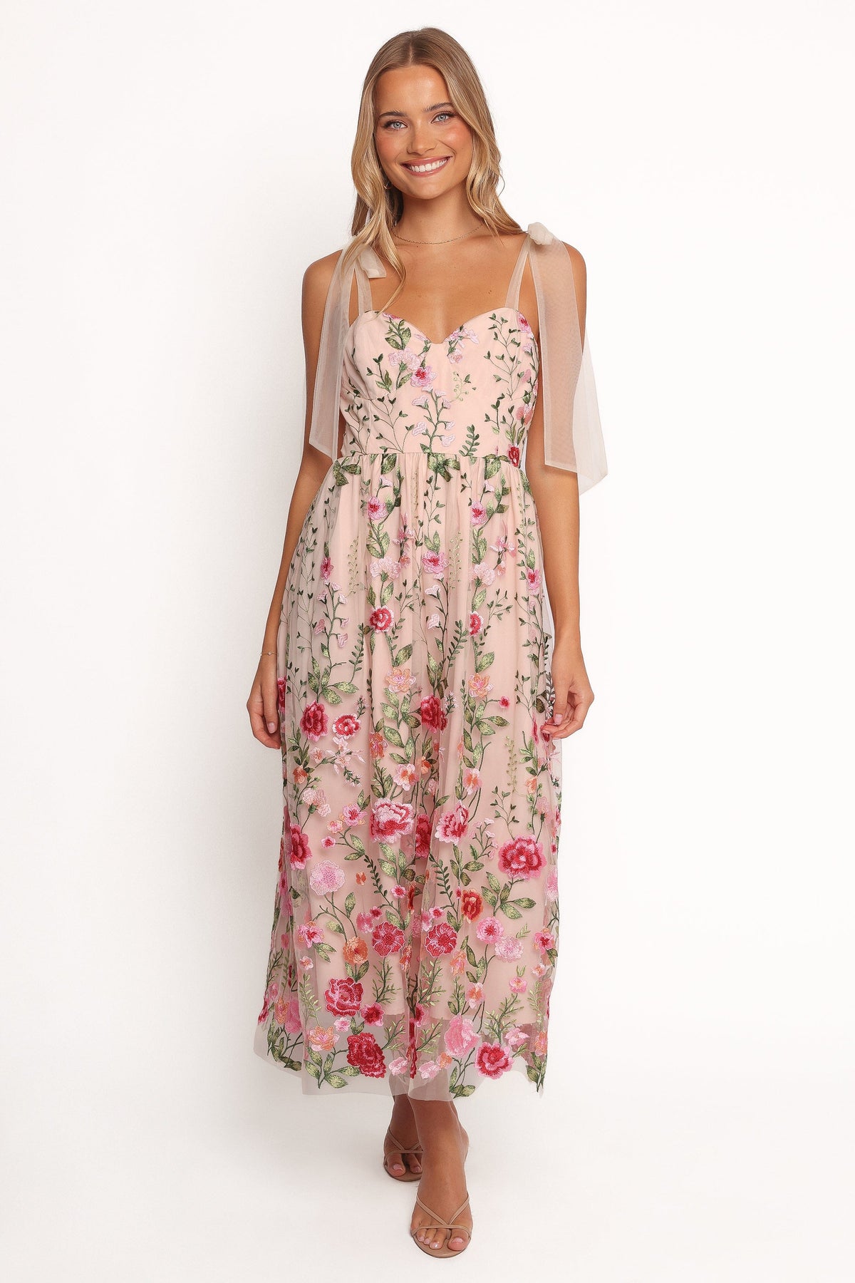 Mirabel Midi Dress in Multi Floral – view 2 of 8
