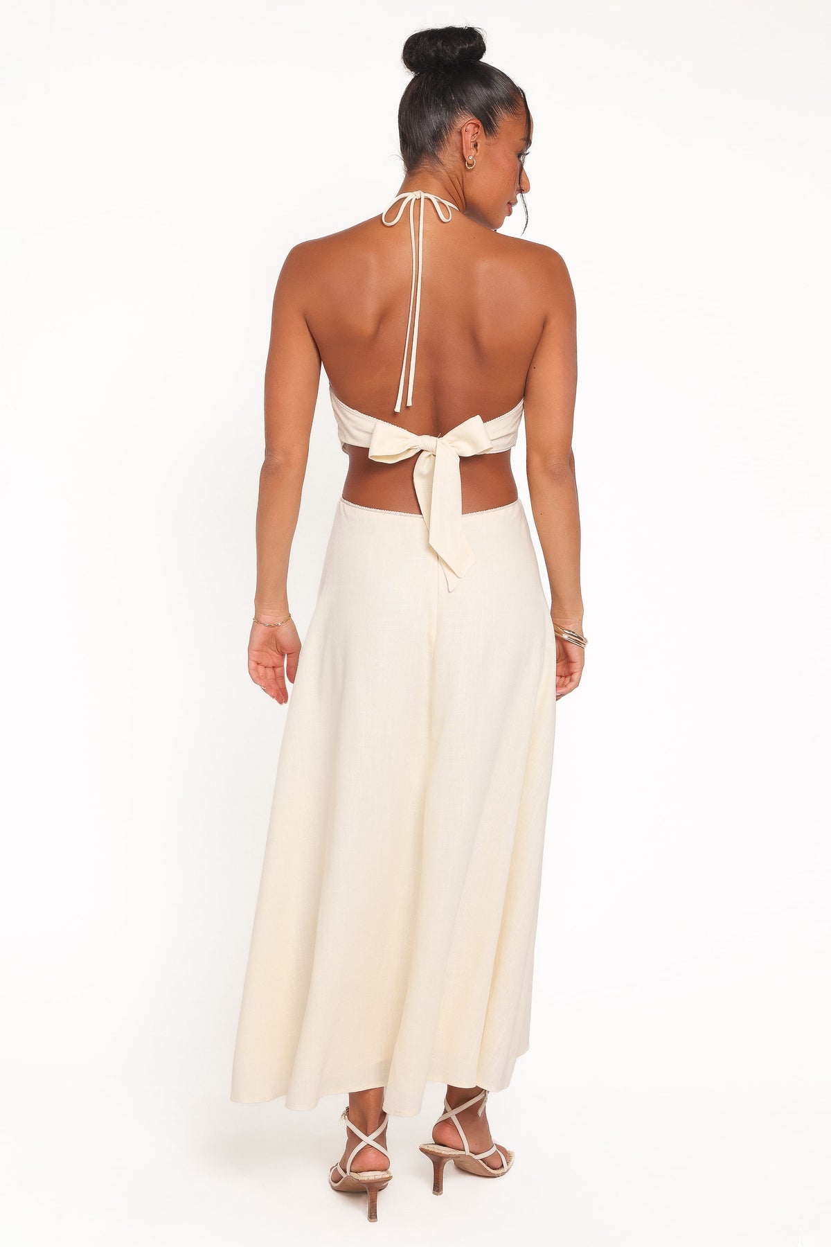 Mirielle Midi Dress in Yellow – view 6 of 9