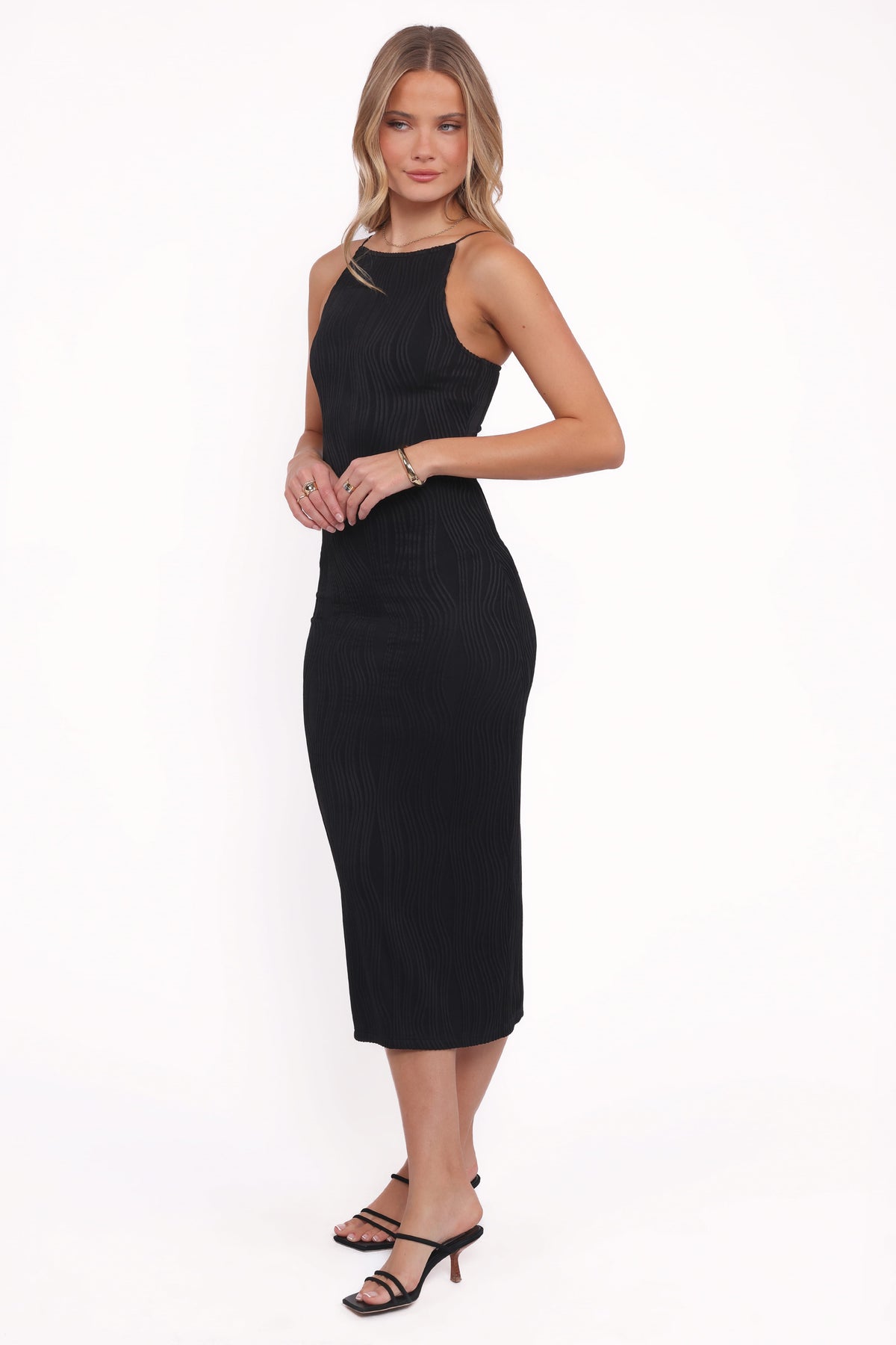 Moira Midi Dress in Black – view 3 of 5