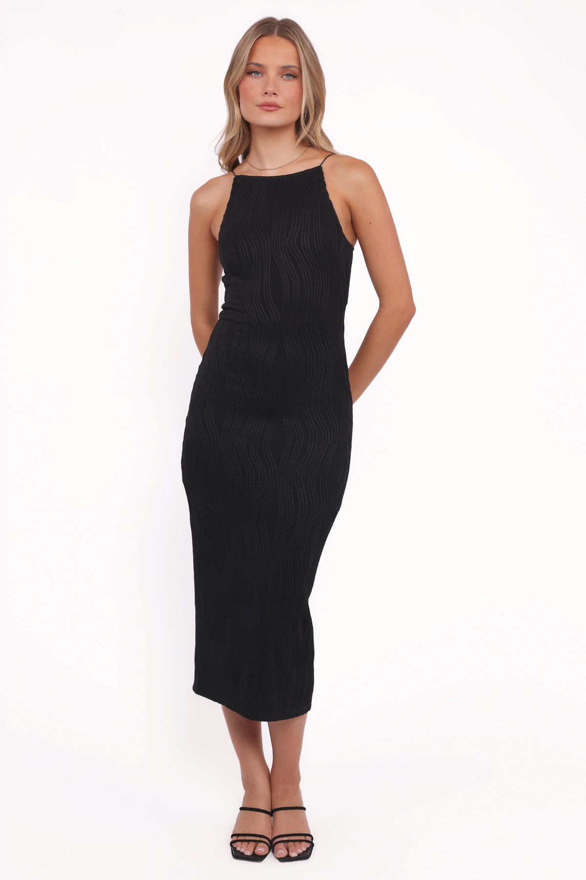 Moira Midi Dress in Black – view 1 of 5