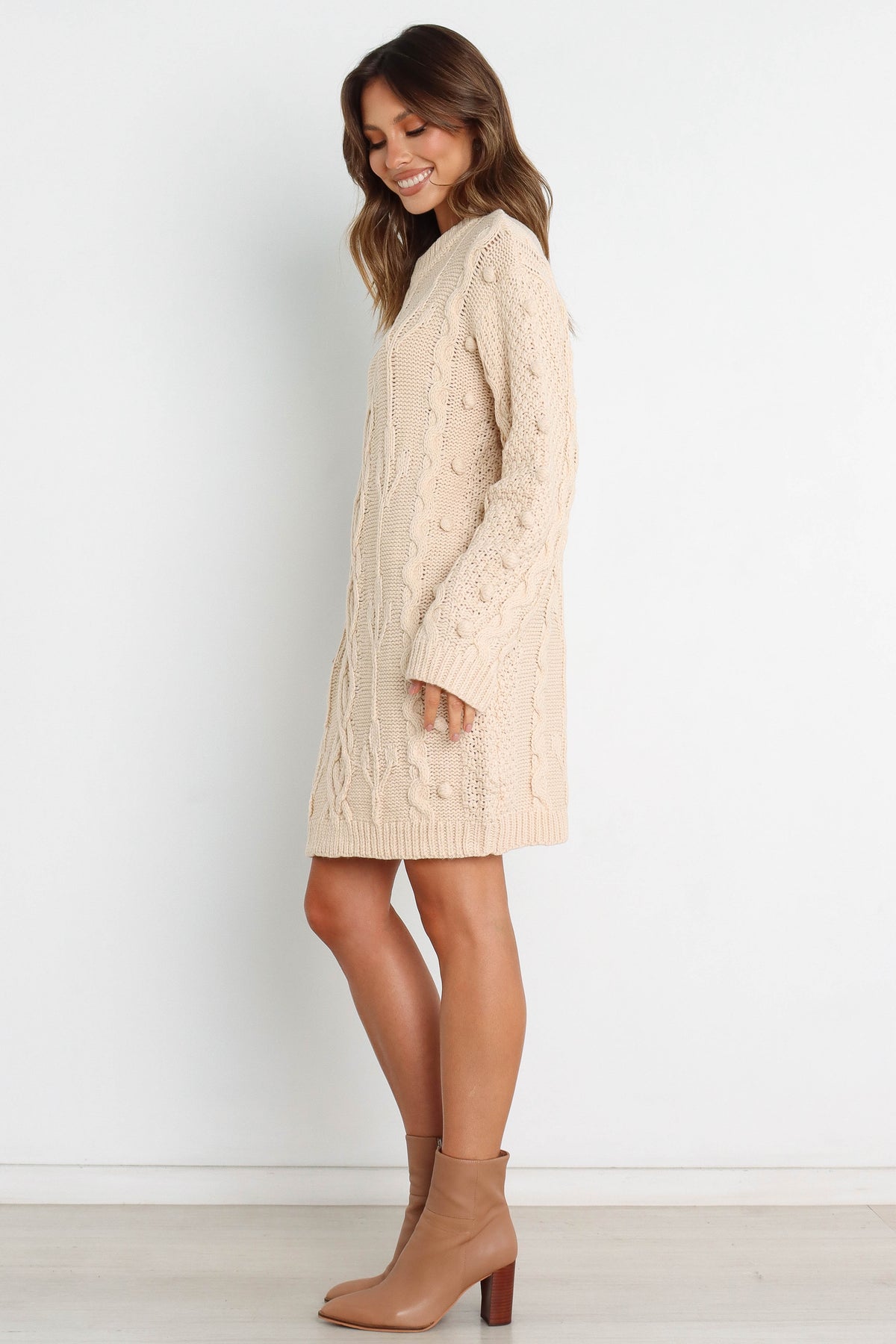 Mona Dress in Cream – view 6 of 13