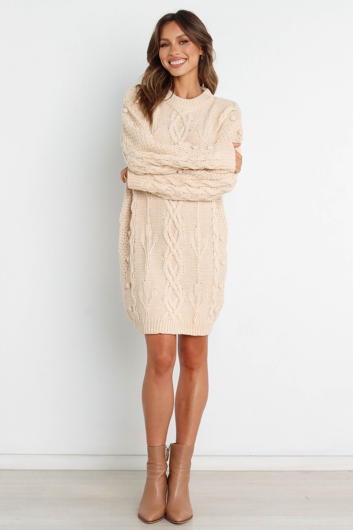 Mona Dress in Cream – view 4 of 13