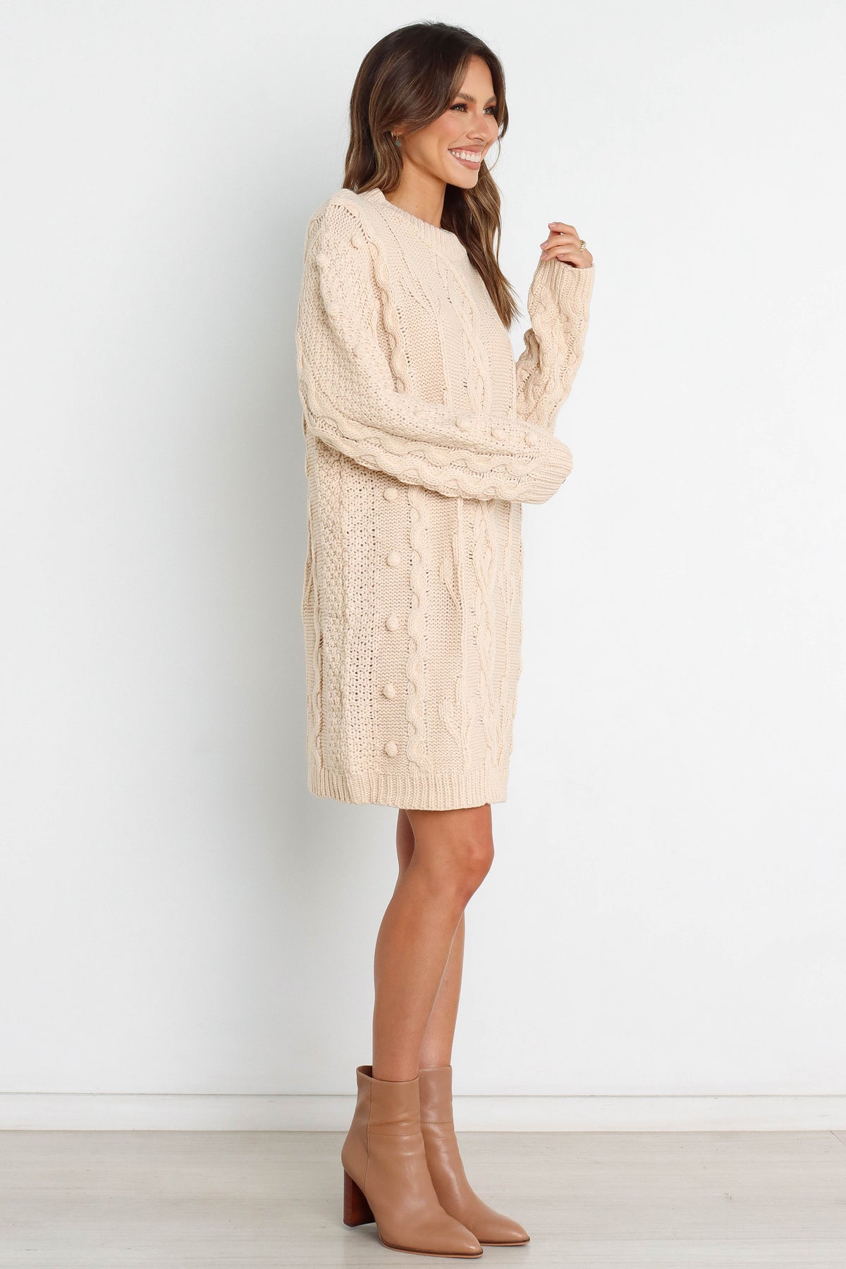Mona Dress in Cream – view 10 of 13