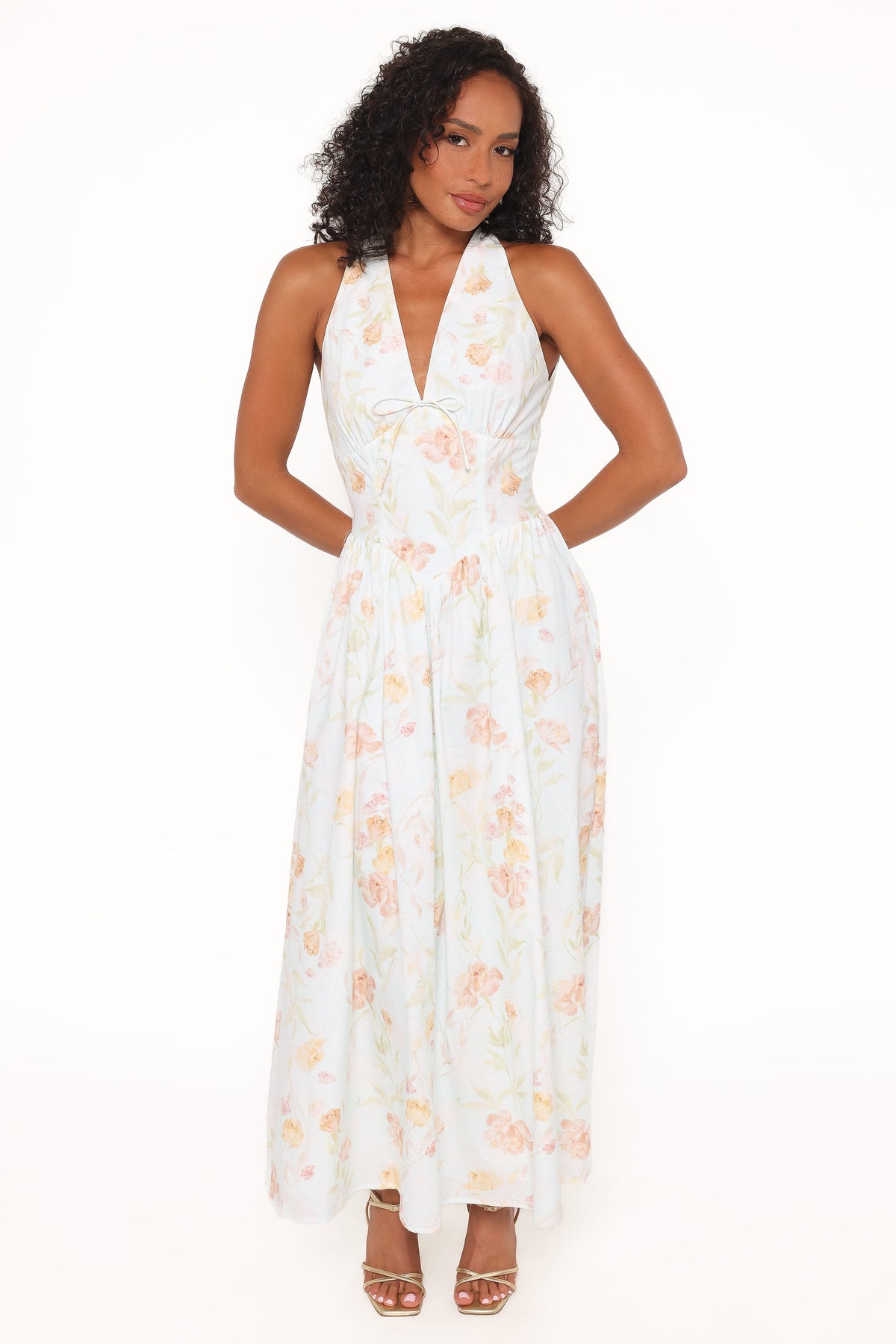 Myra Maxi Dress in Light Mint – view 1 of 5