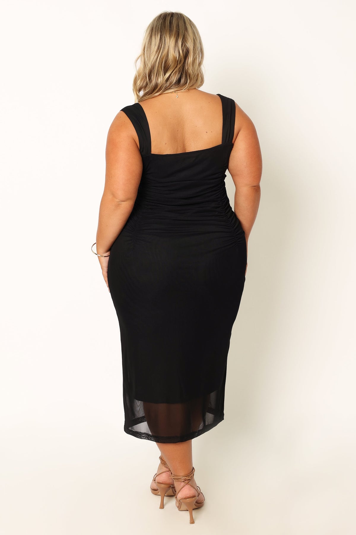 Naomi Midi Dress in Black – view 10 of 11