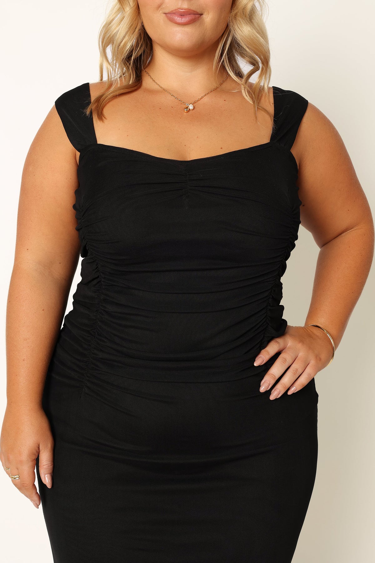 Naomi Midi Dress in Black – view 11 of 11