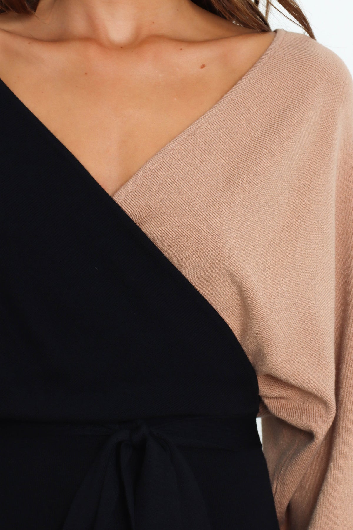 Nate Dress in Black/Beige – view 8 of 8