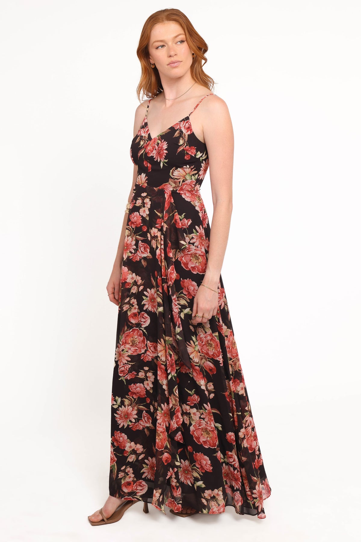Naver Maxi Dress in Black Floral – view 1 of 6