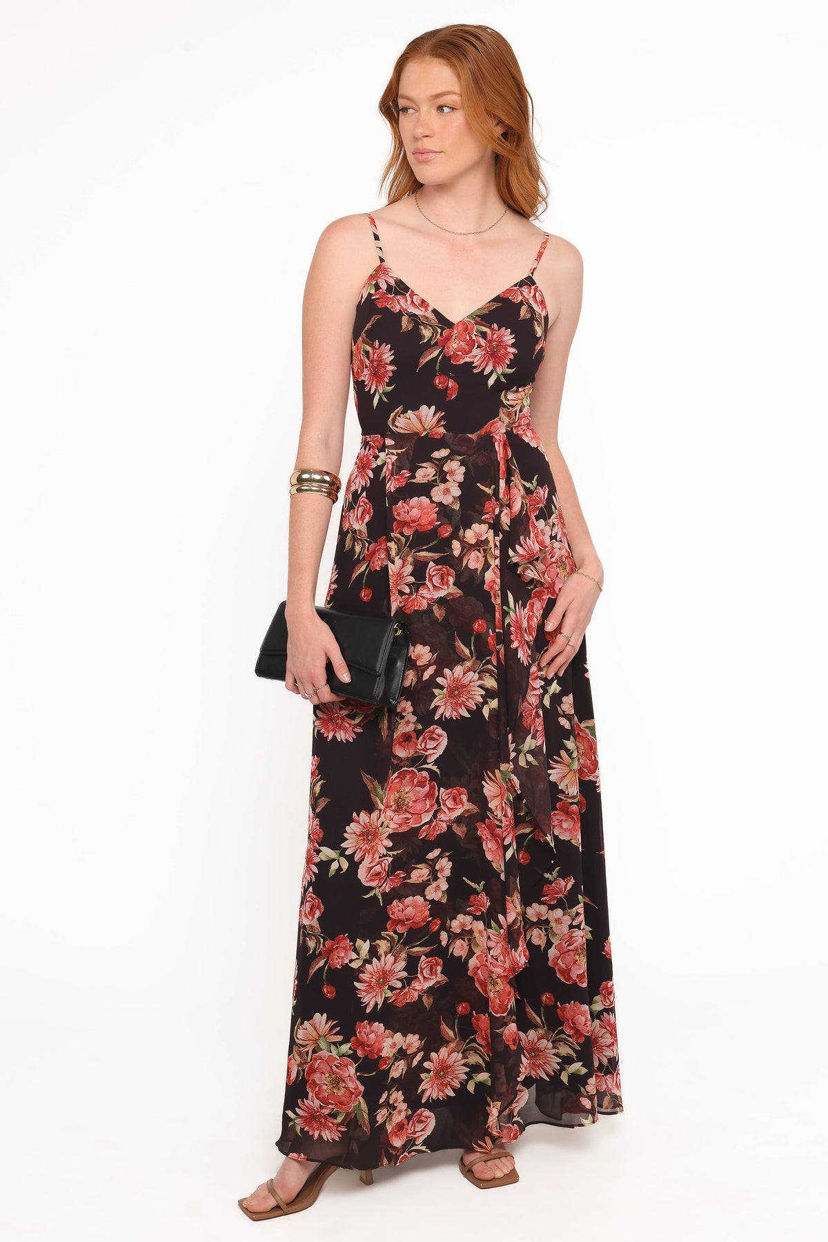 Naver Maxi Dress in Black Floral – view 2 of 6