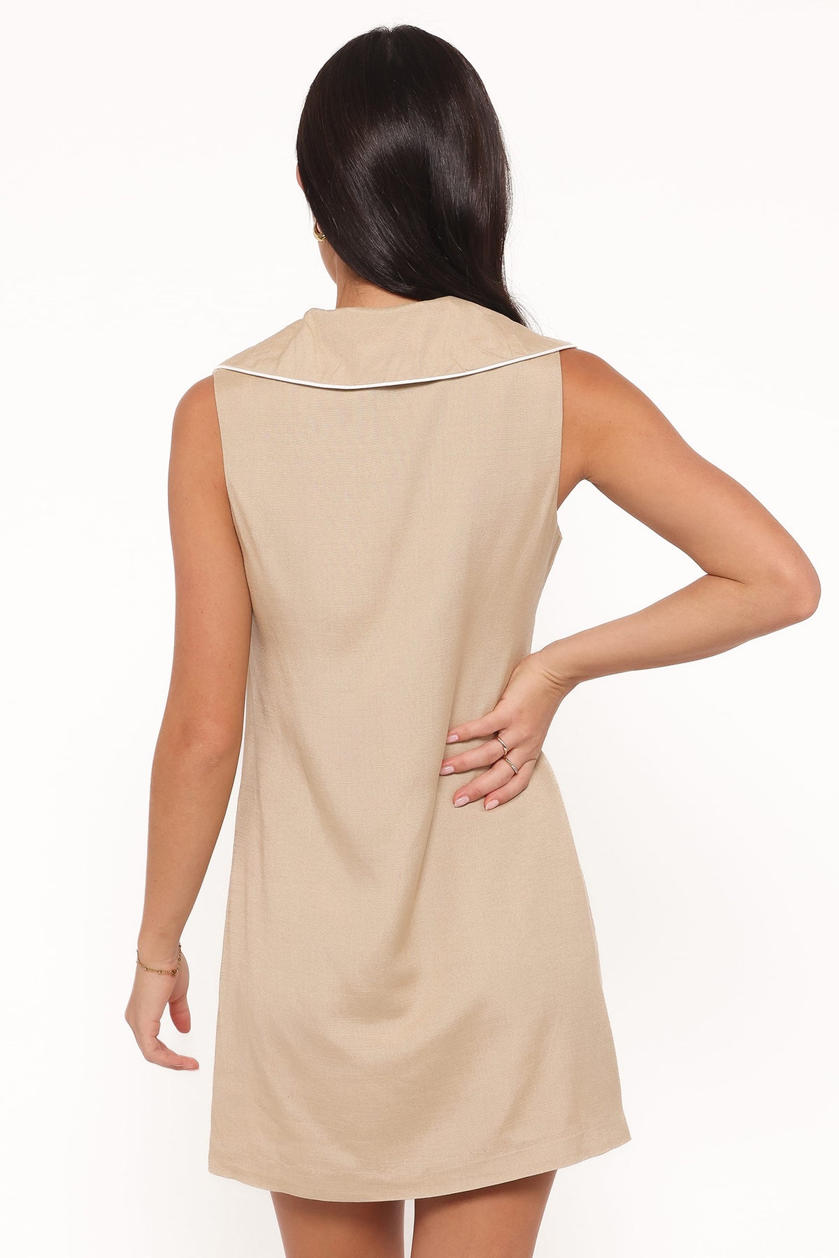 Newton Mini Dress in Taupe – view 5 of 8