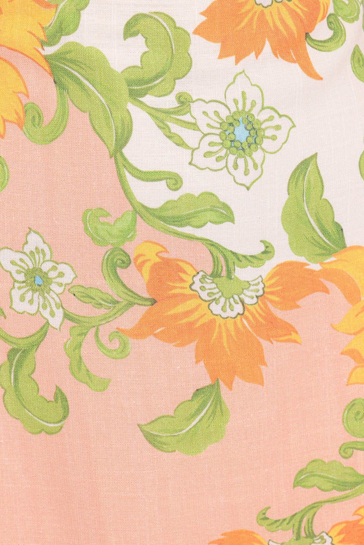 Noriko Shift Mini Dress in Yellow Spring Floral – view 7 of 8