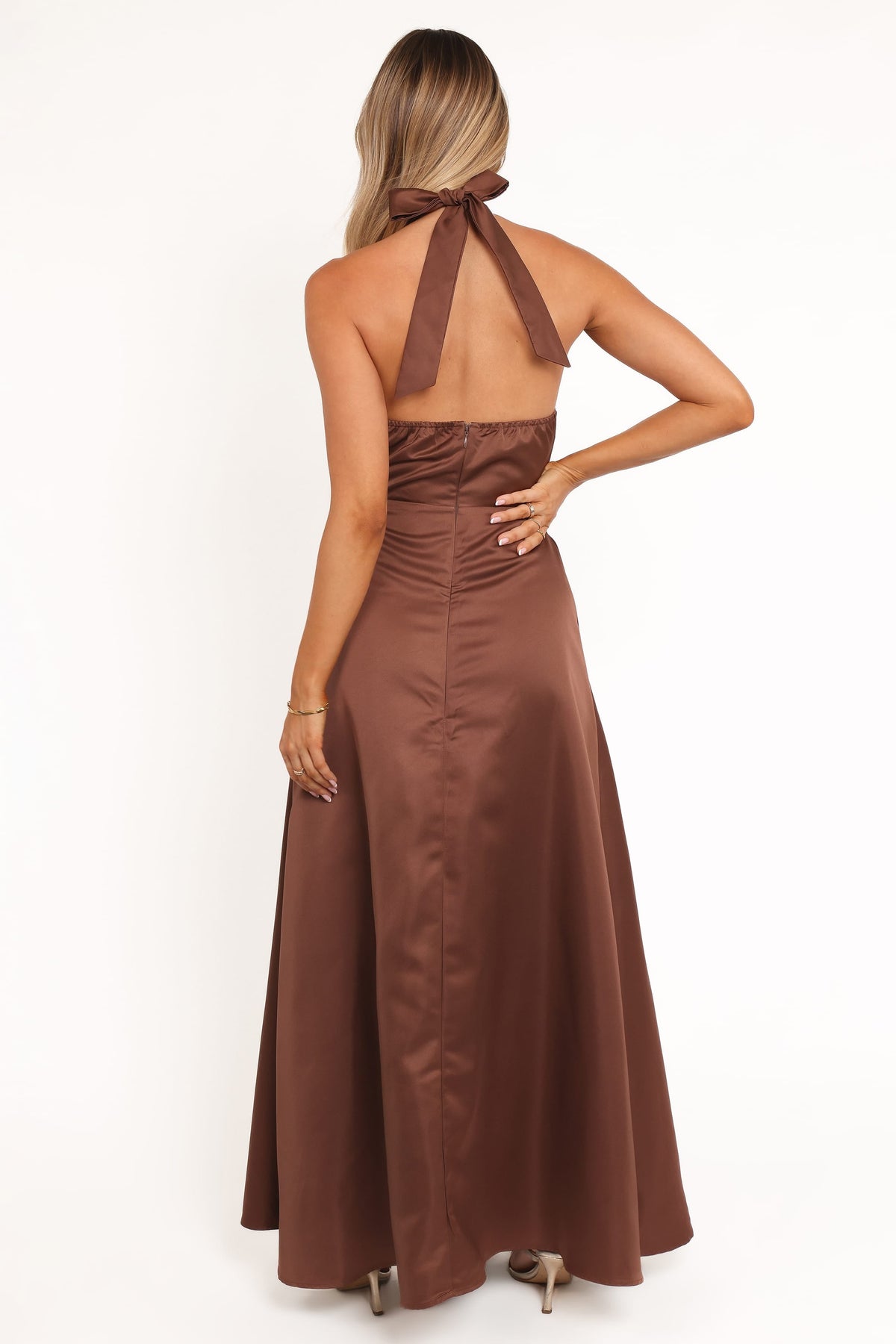 Norva Maxi Dress in Brown – view 5 of 8