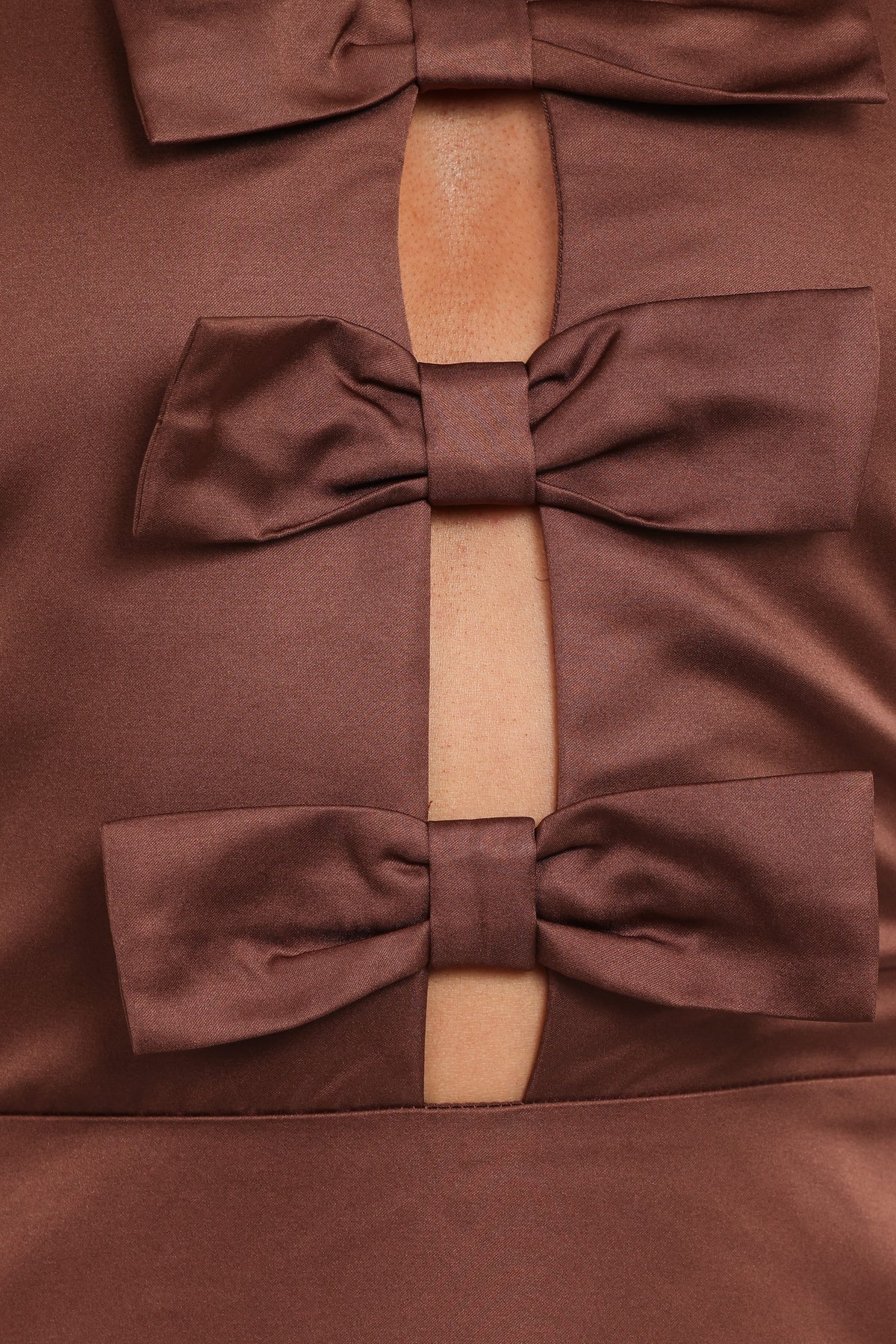 Norva Maxi Dress in Brown – view 7 of 8