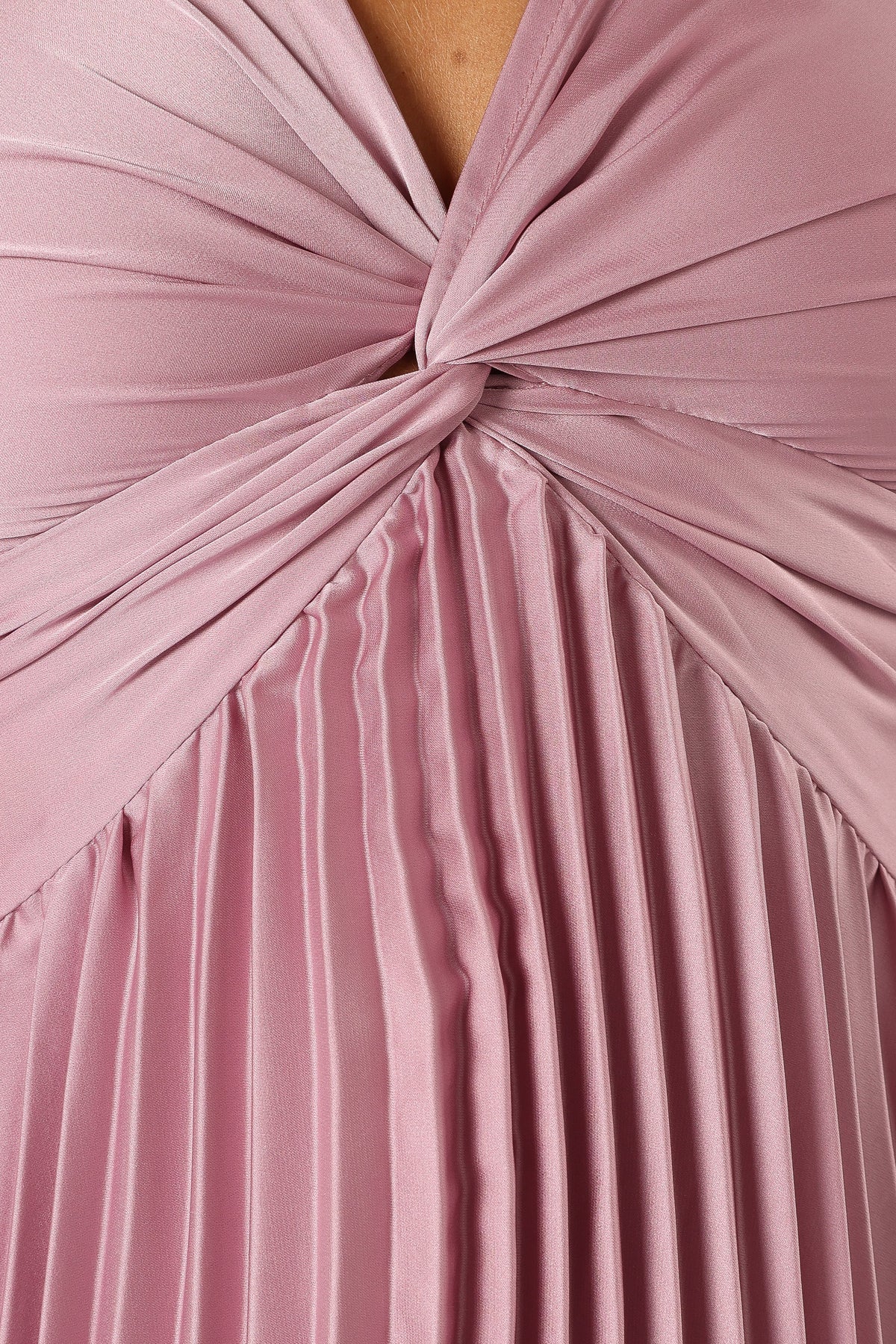 Nova Flutter Sleeve Midi Dress in Dusty Rose – view 12 of 12