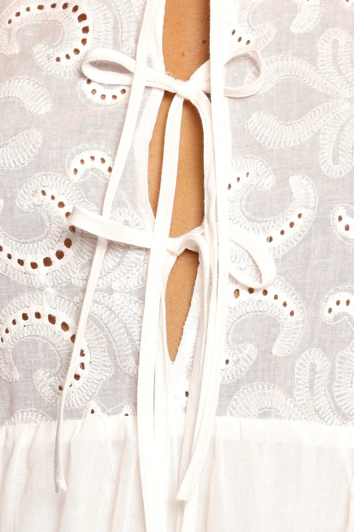 Nyssa Mini Dress in White – view 7 of 7
