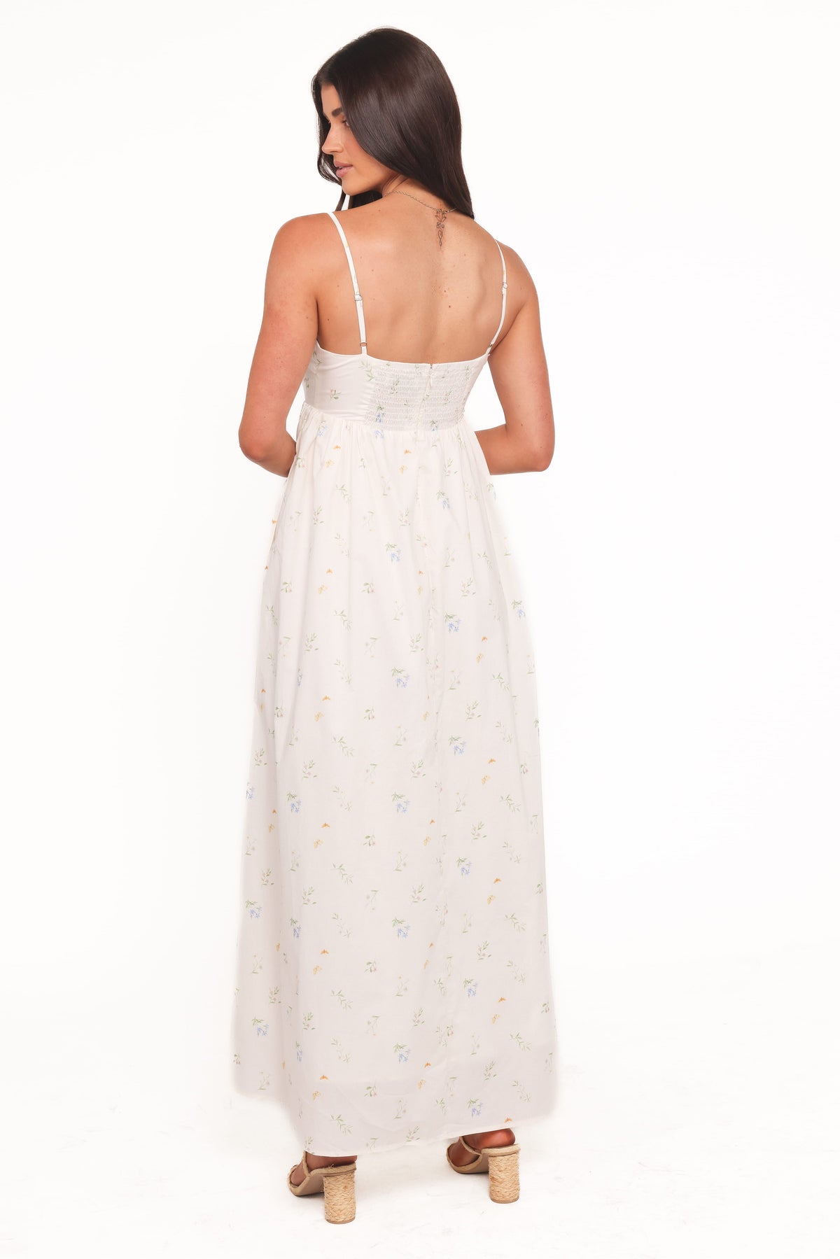 Odessa Maxi Dress in White Floral – view 4 of 6
