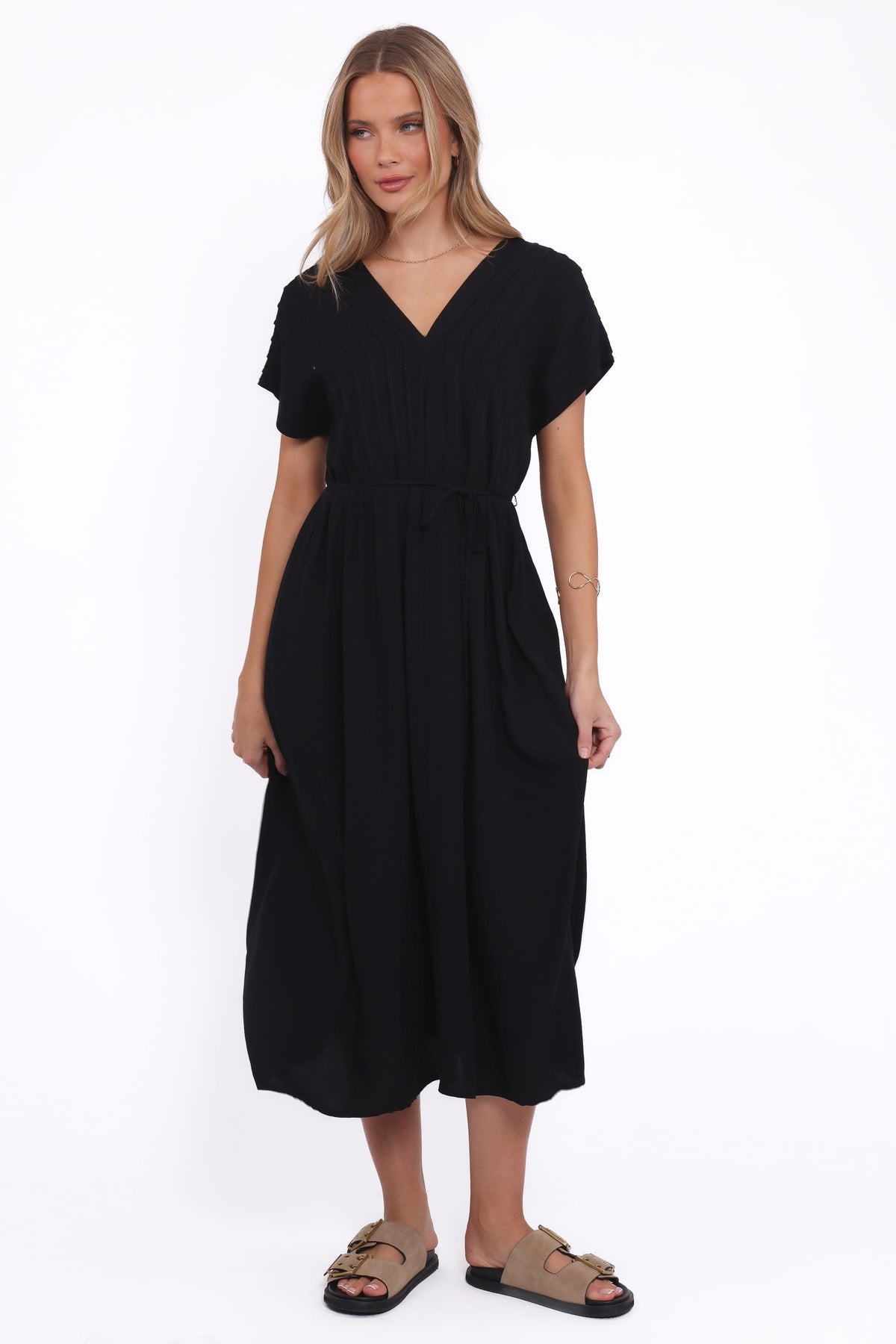 Orly Midi Dress in Black – view 1 of 5