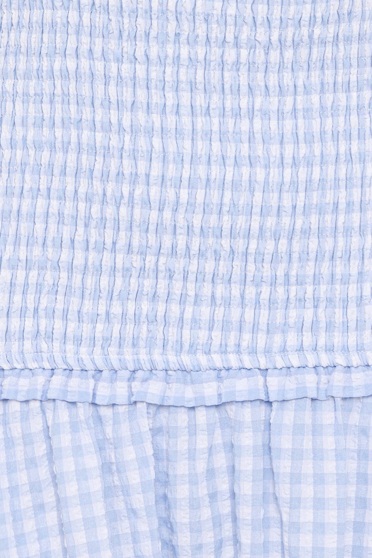 Parkway Maxi Dress in Blue Gingham – view 7 of 8