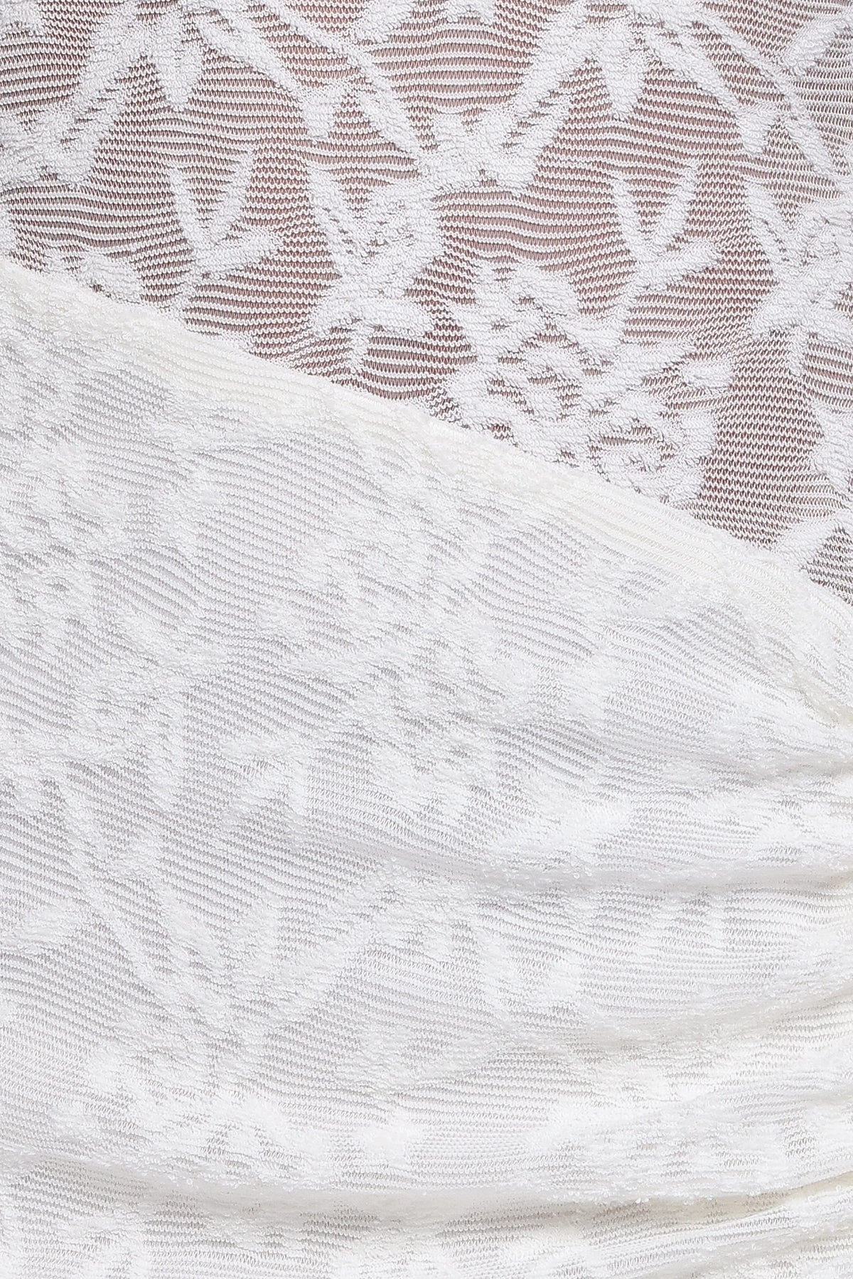 Pascha Off Shoulder Lace Maxi Dress in White – view 6 of 7