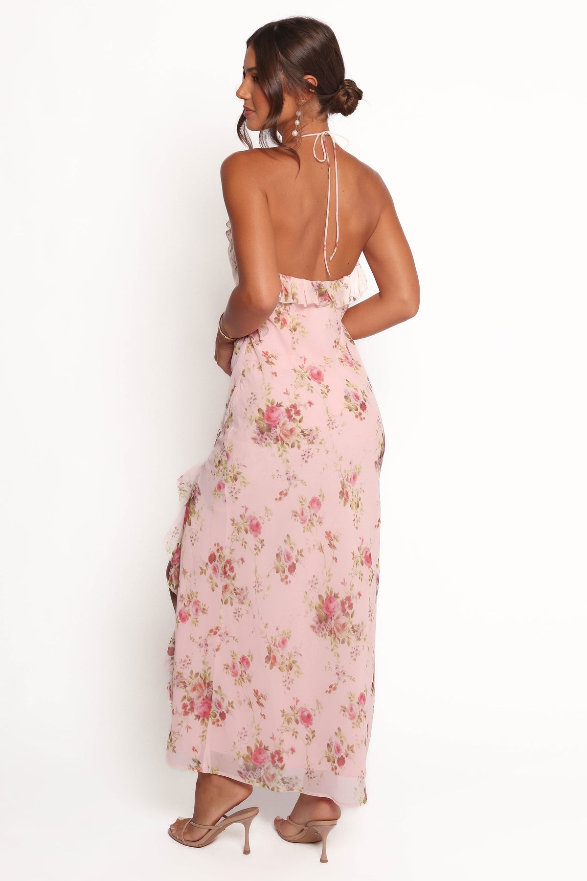 Patricia Maxi Dress in Pale Pink Floral – view 5 of 8