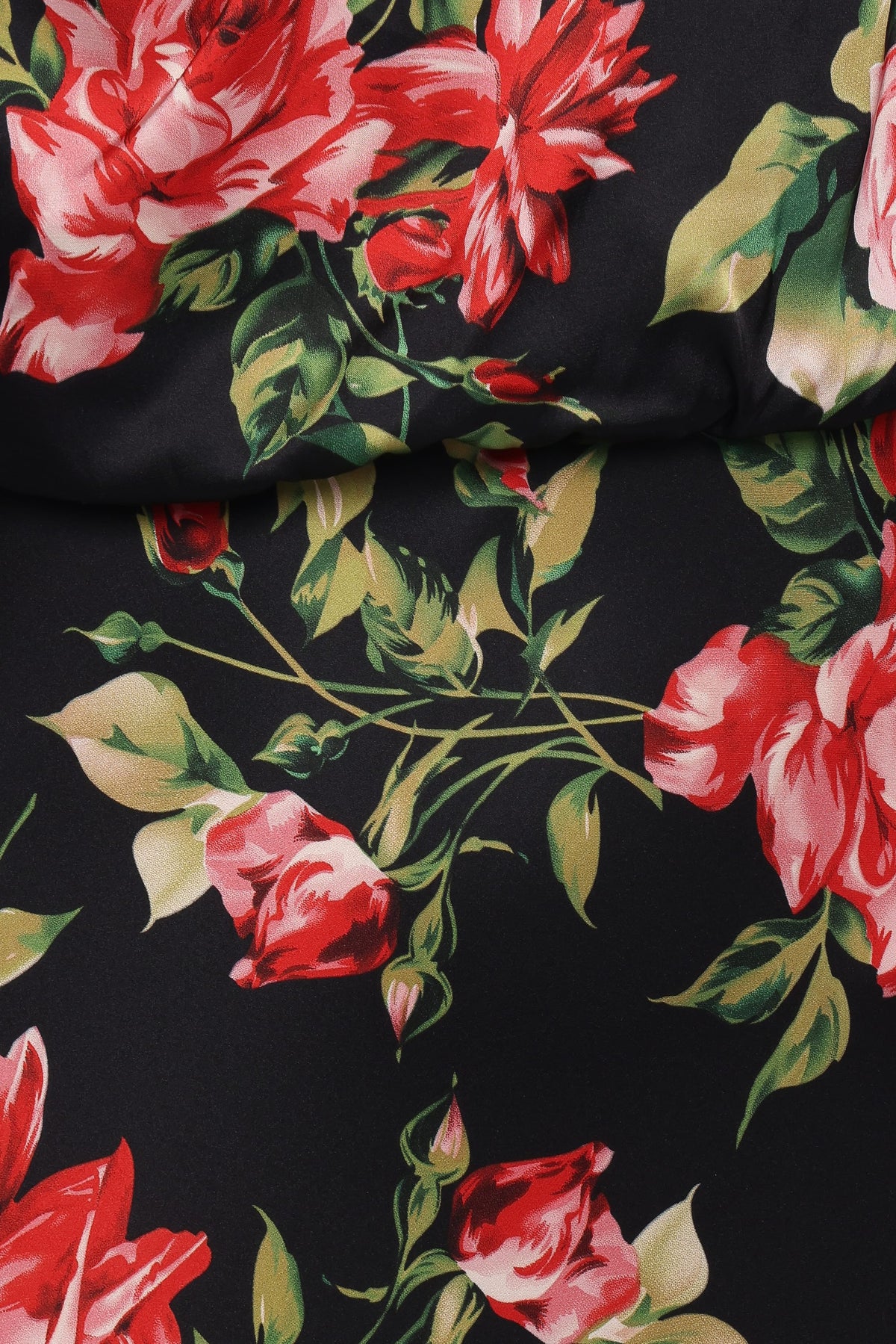 Perrie Long Sleeve Midi Dress in Black Floral – view 5 of 5