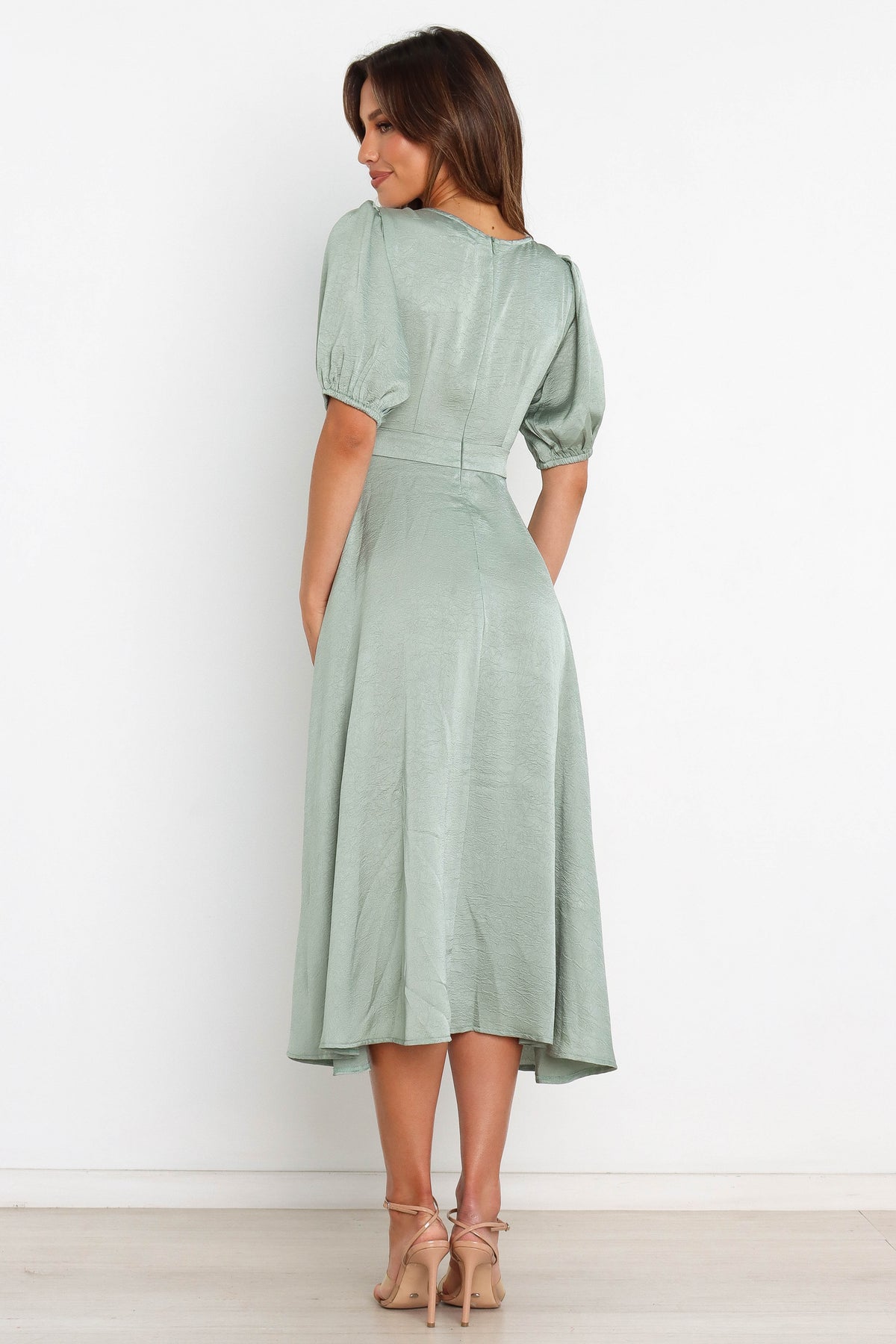 Piper Dress in Sage – view 5 of 8