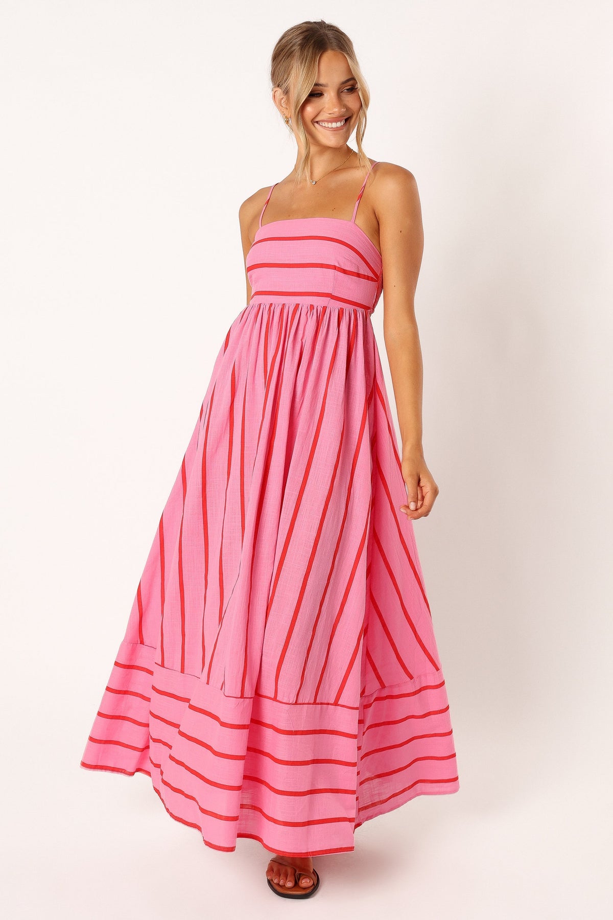 Pixie Maxi Dress in Pink Red – view 4 of 8