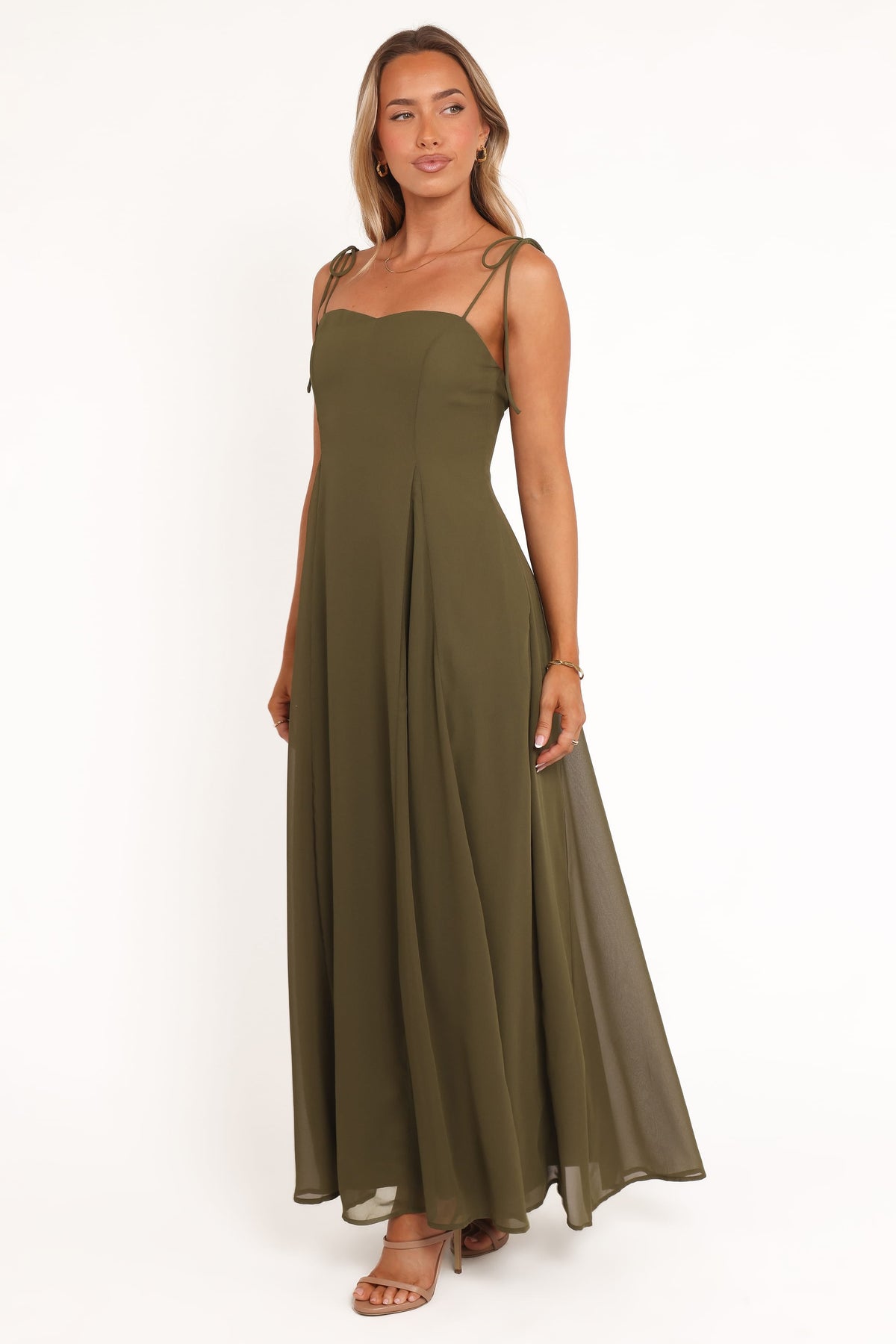 Rayna Maxi Dress in Olive – view 4 of 8