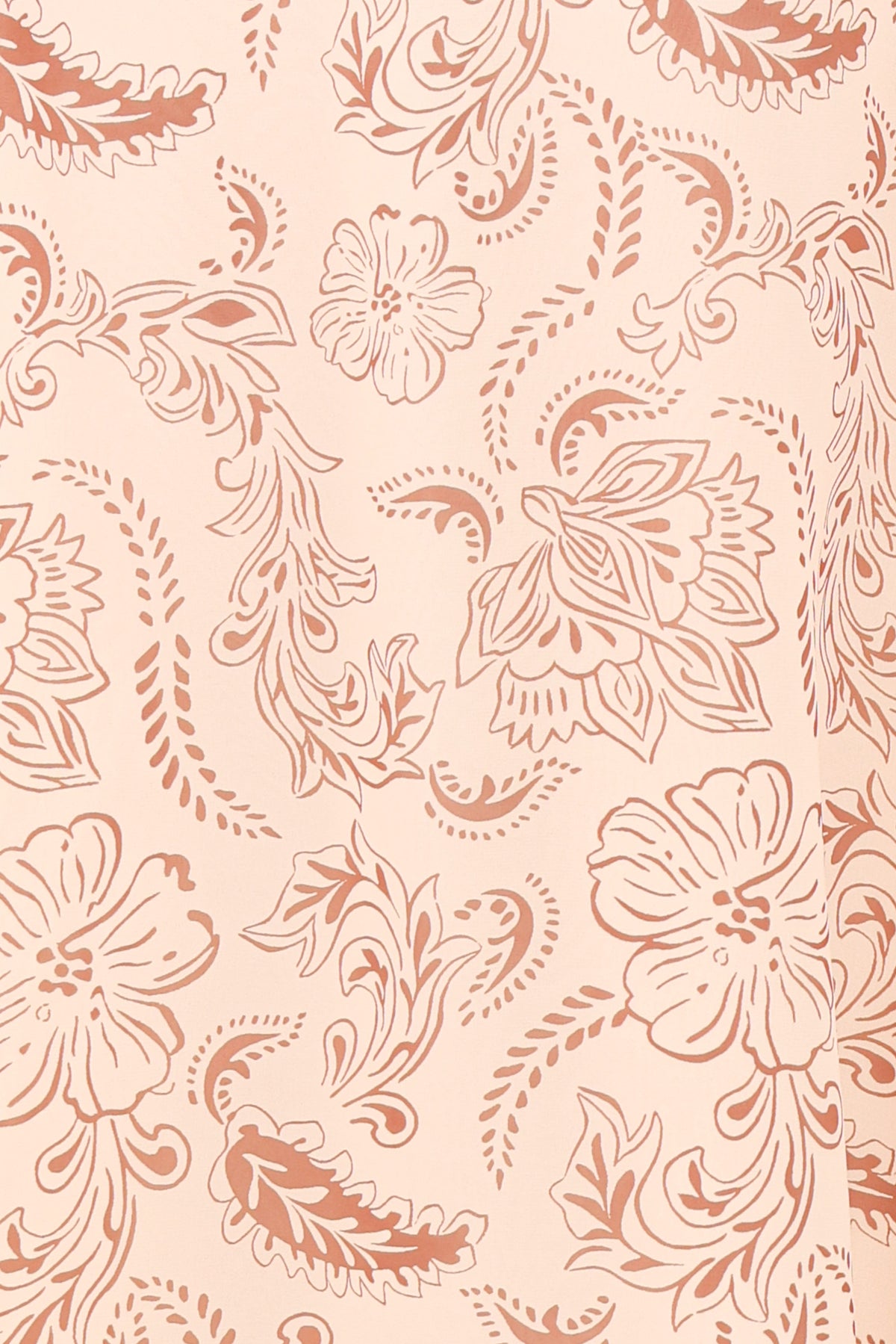 Riba Midi Dress in Brown Paisley – view 7 of 8