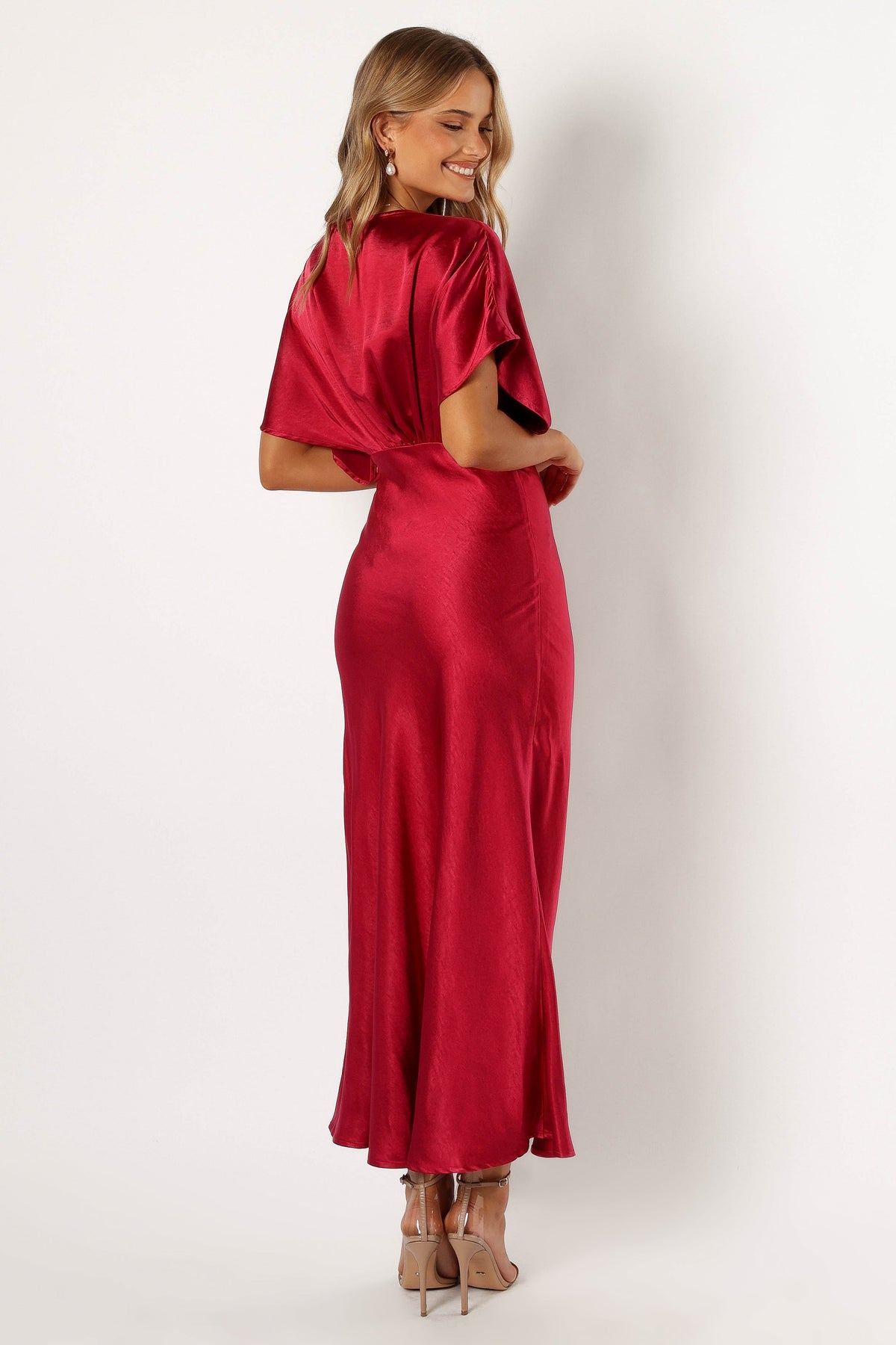 Ricki Maxi Dress in Ruby Wine – view 4 of 8