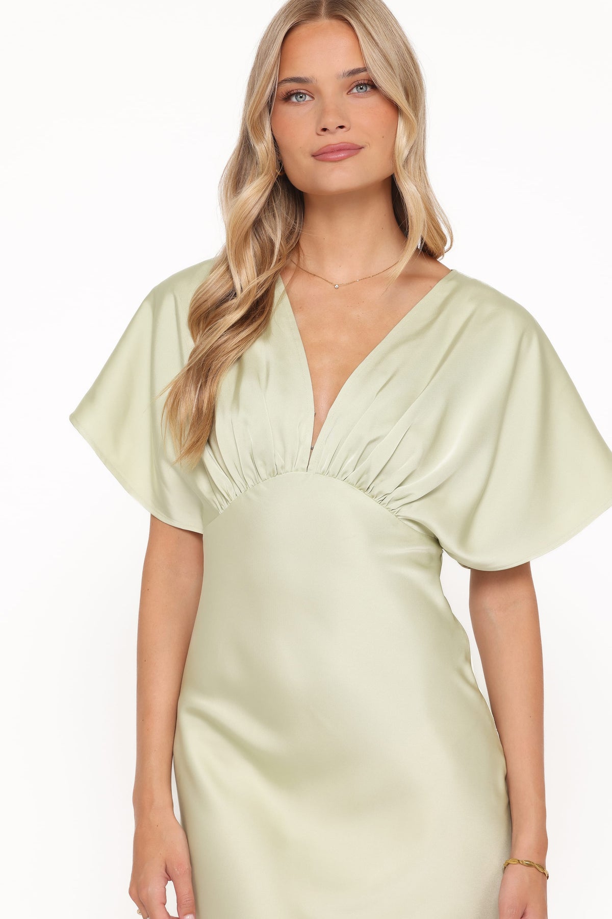 Ricki Maxi Dress in Sage Green – view 3 of 8