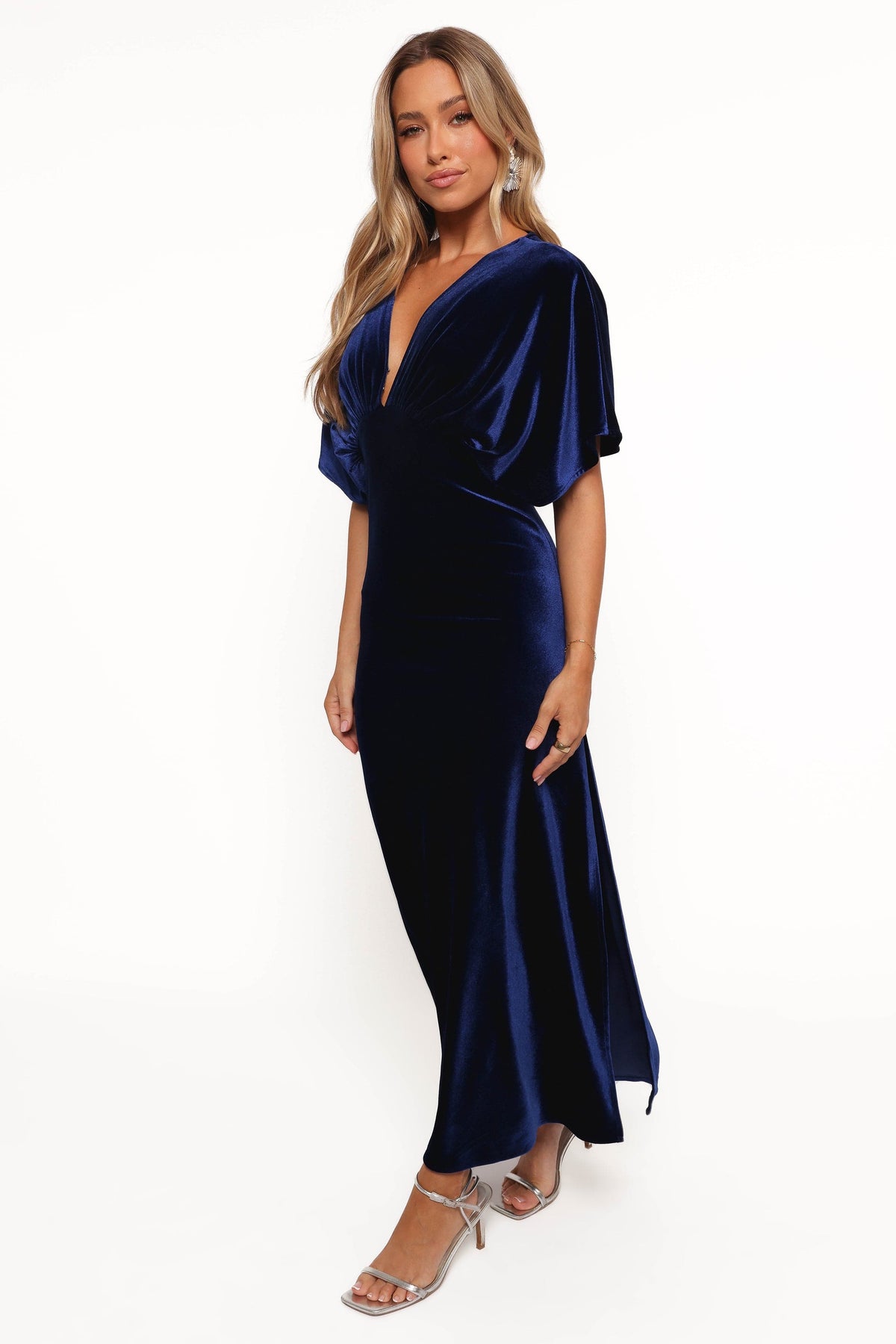 Ricki Velvet Maxi Dress in Midnight – view 3 of 6