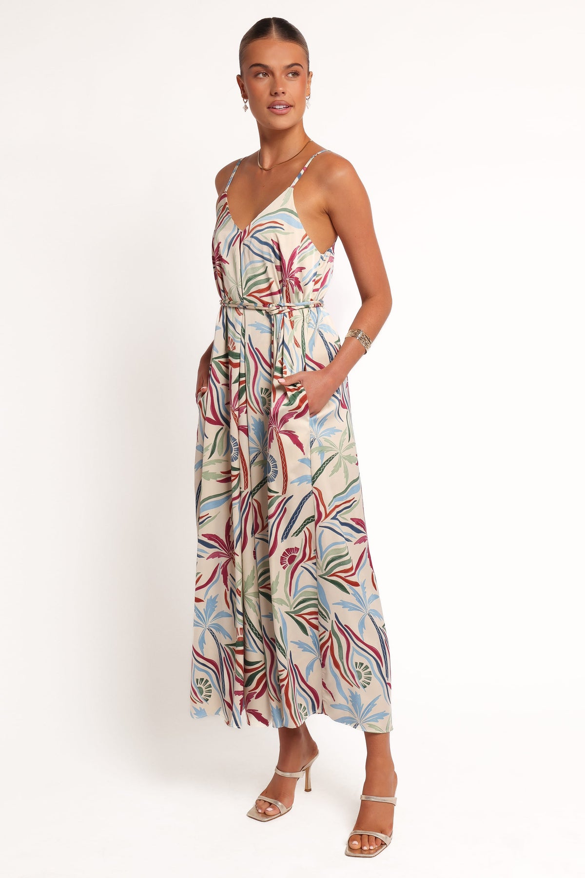 Riva Maxi Dress in Tahitian Tide – view 5 of 9