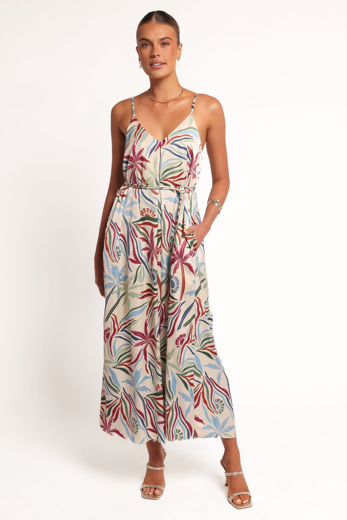 Riva Maxi Dress in Tahitian Tide – view 4 of 9