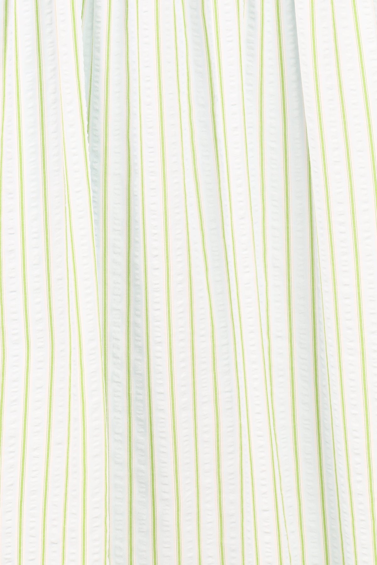 Ronnie Short Sleeve Midi Dress in Green Blue Stripe – view 7 of 8