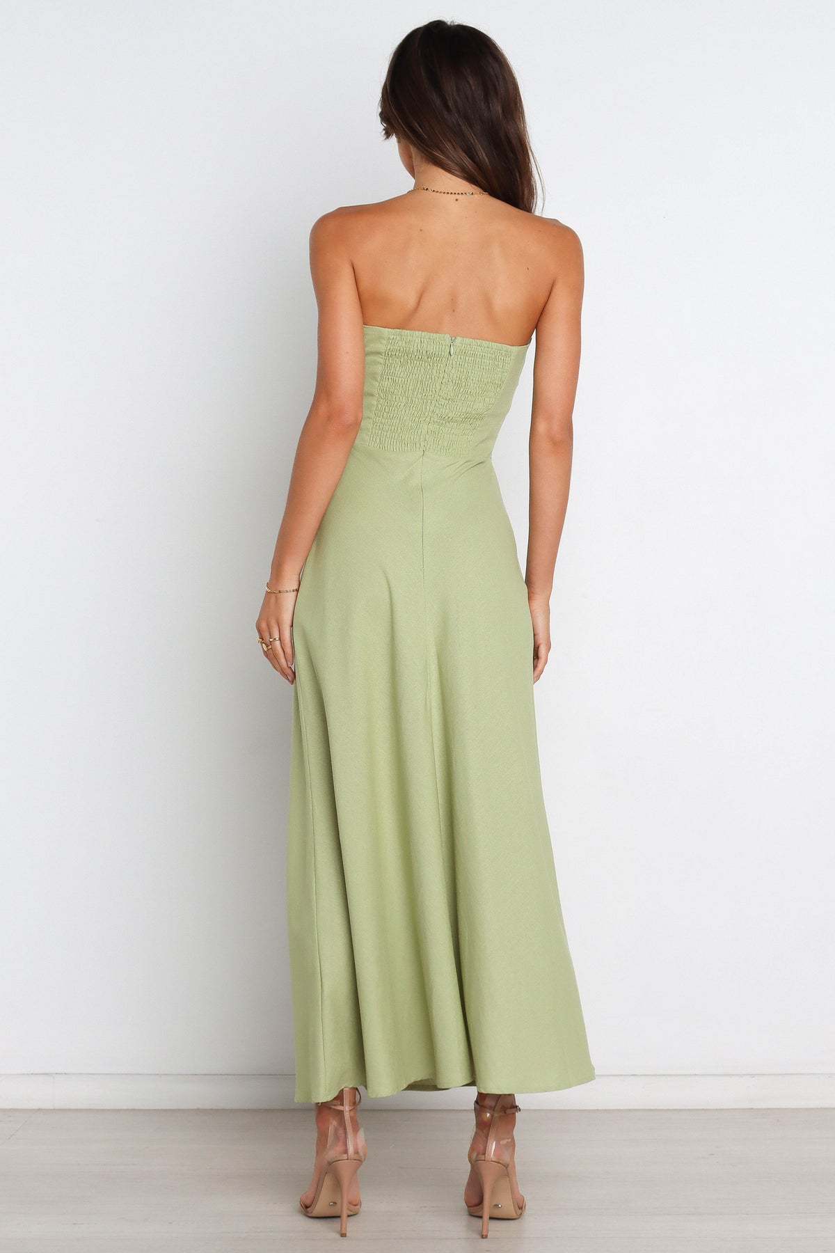 Rosetta Dress in Olive – view 4 of 13