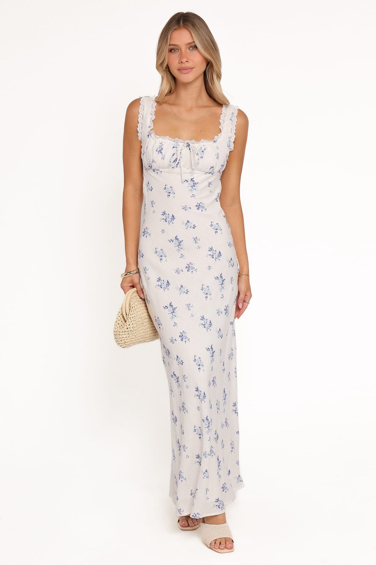Sakara Maxi Dress in Blue Floral – view 2 of 9
