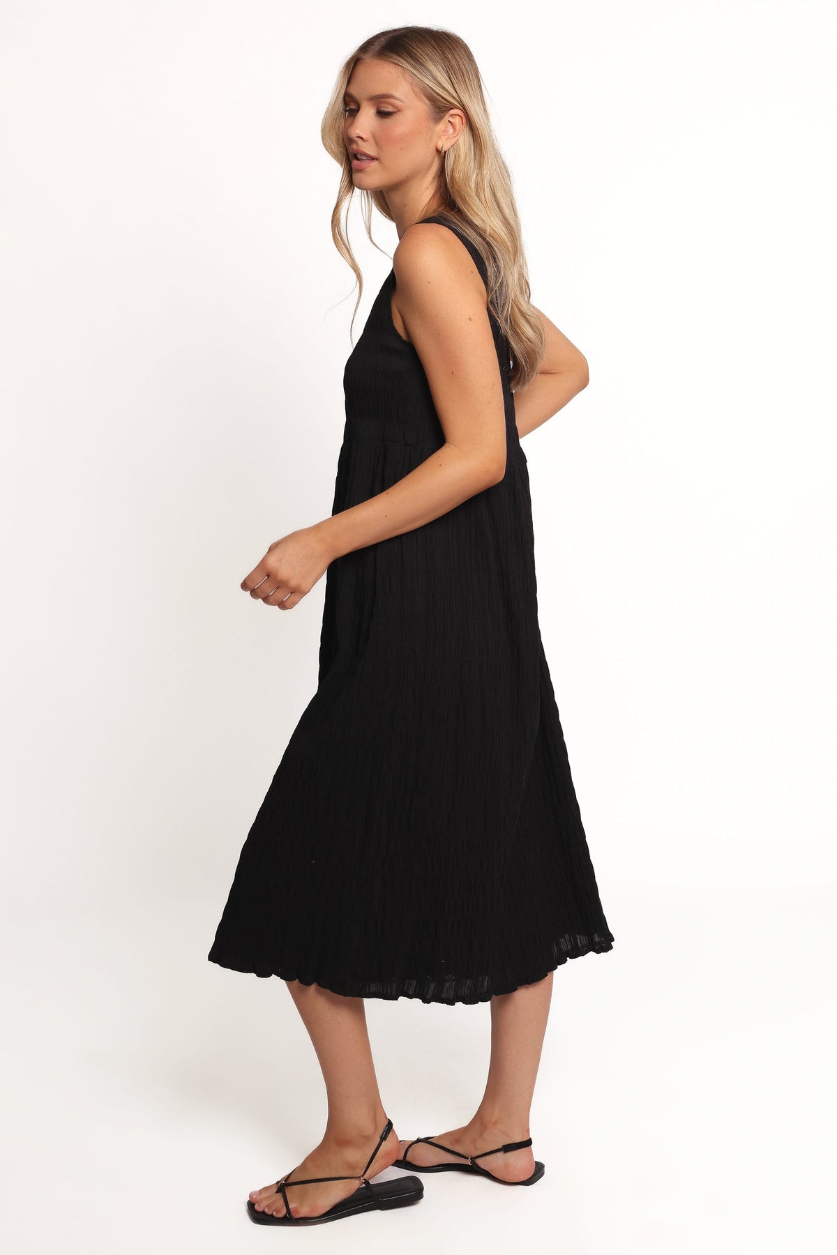 Sam Midi Dress in Black – view 5 of 7
