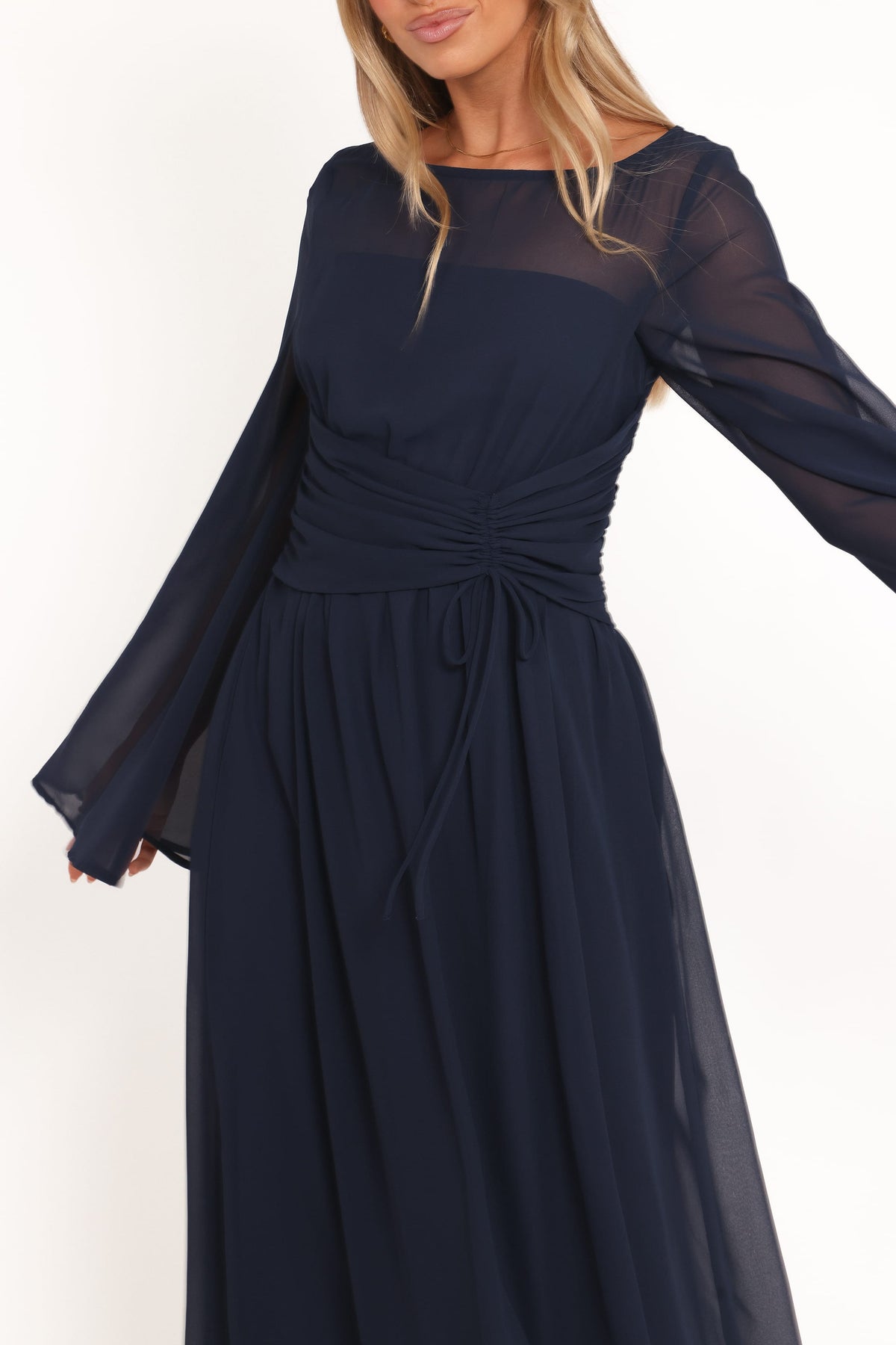 Samara Maxi Dress in Navy – view 3 of 9