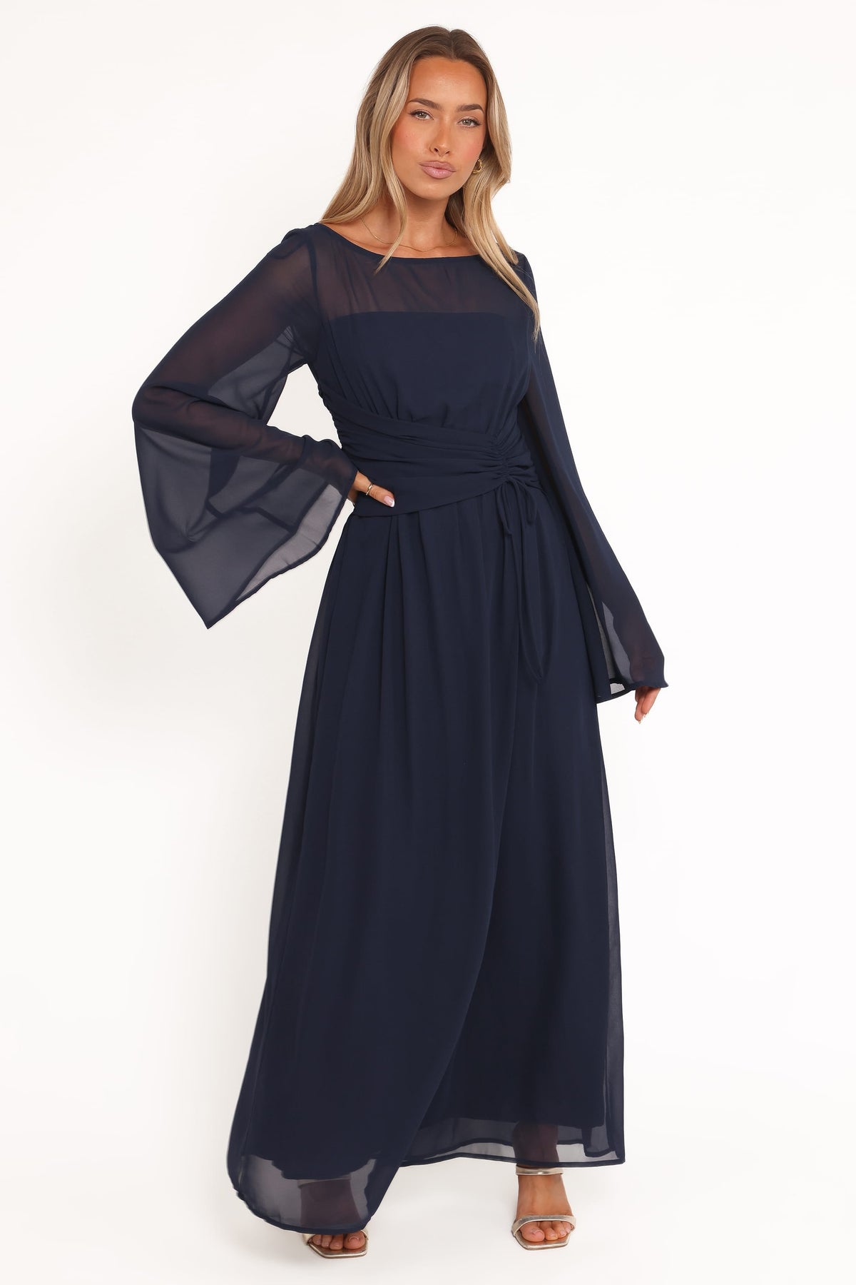 Samara Maxi Dress in Navy – view 2 of 9