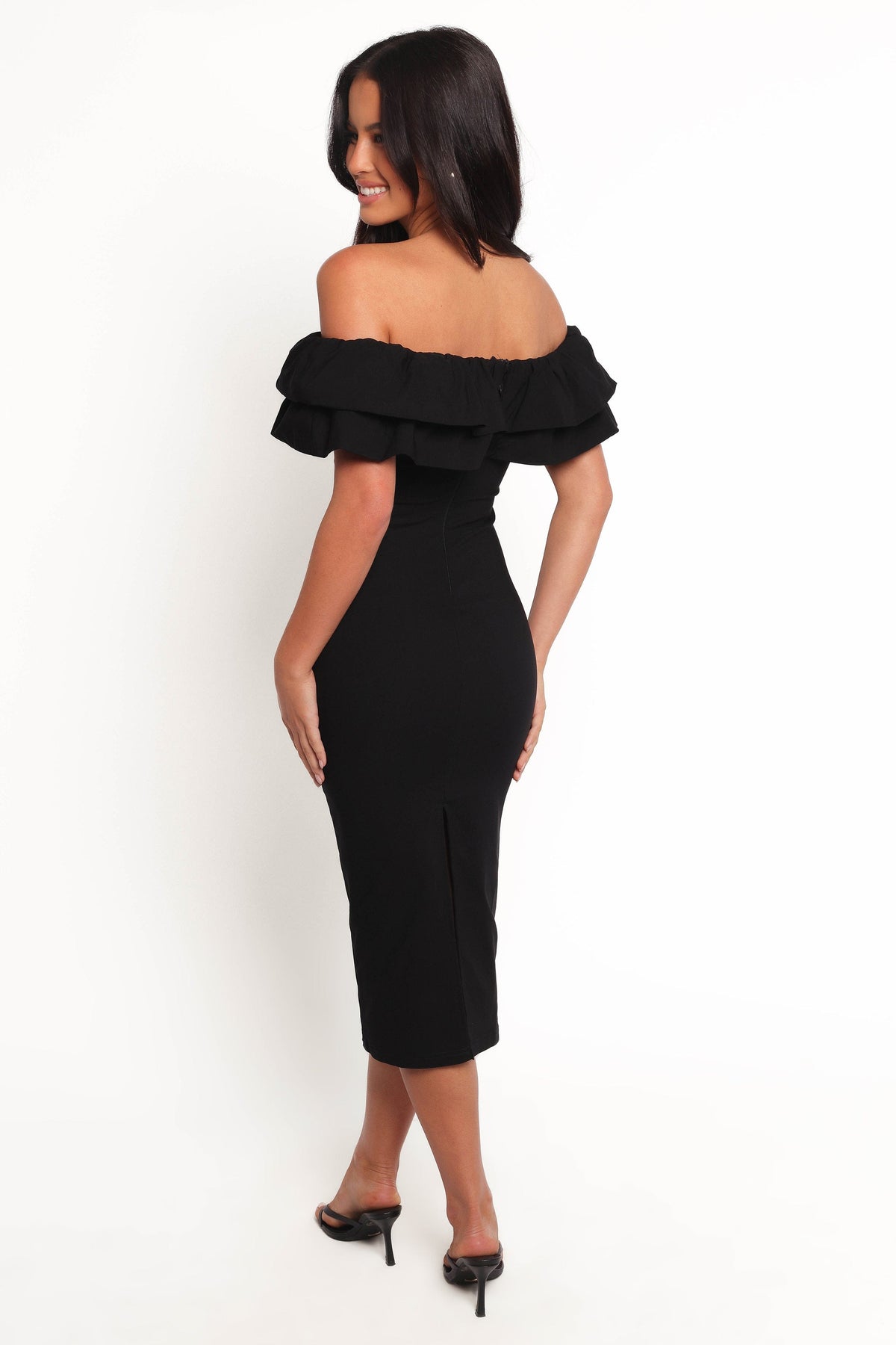 Sammi Midi Dress in Black – view 5 of 8