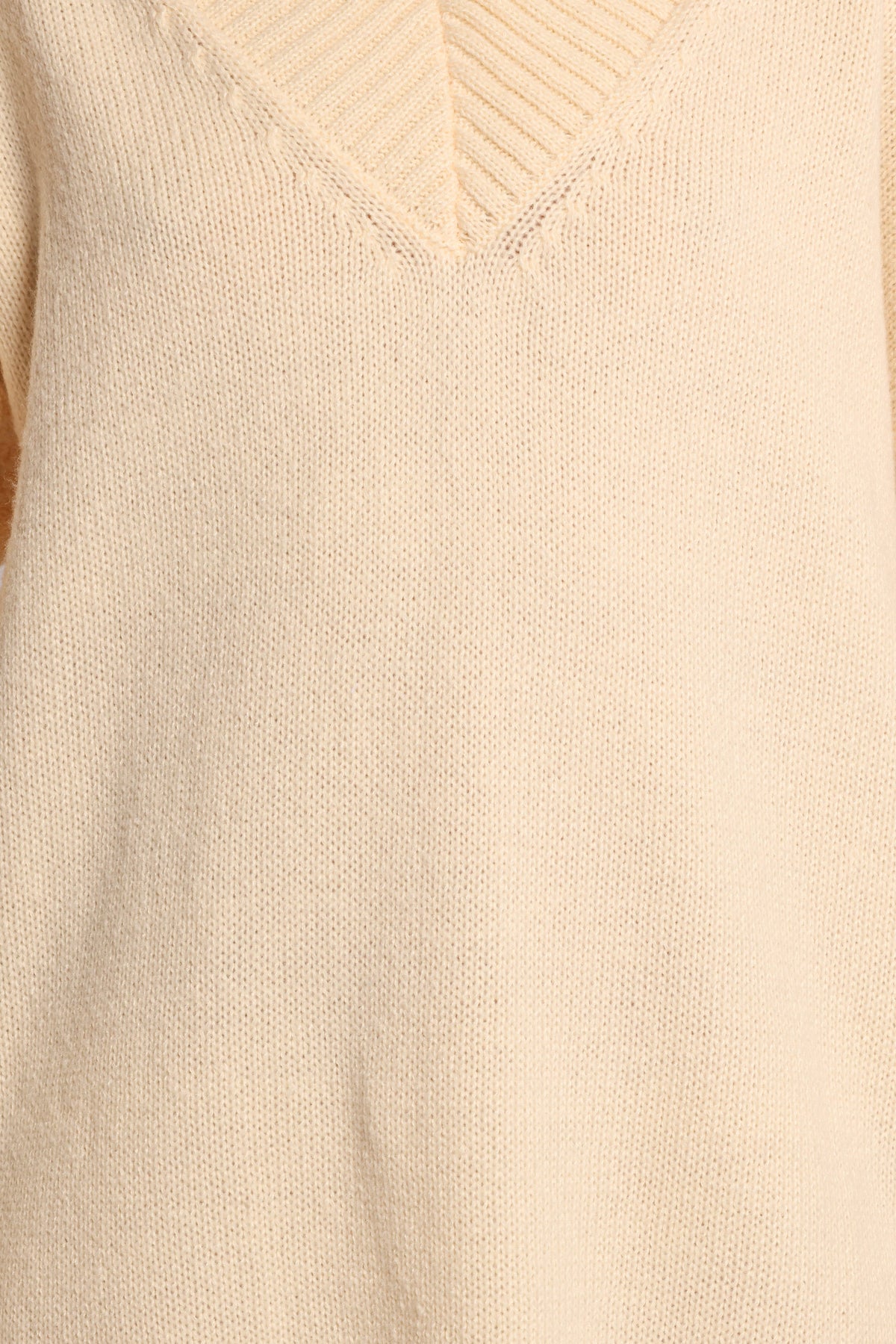 Sancia Knit Mini Dress in Cream – view 7 of 7