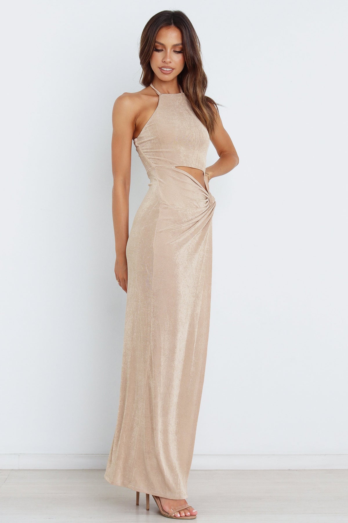 Scarlette Dress in Gold – view 6 of 8