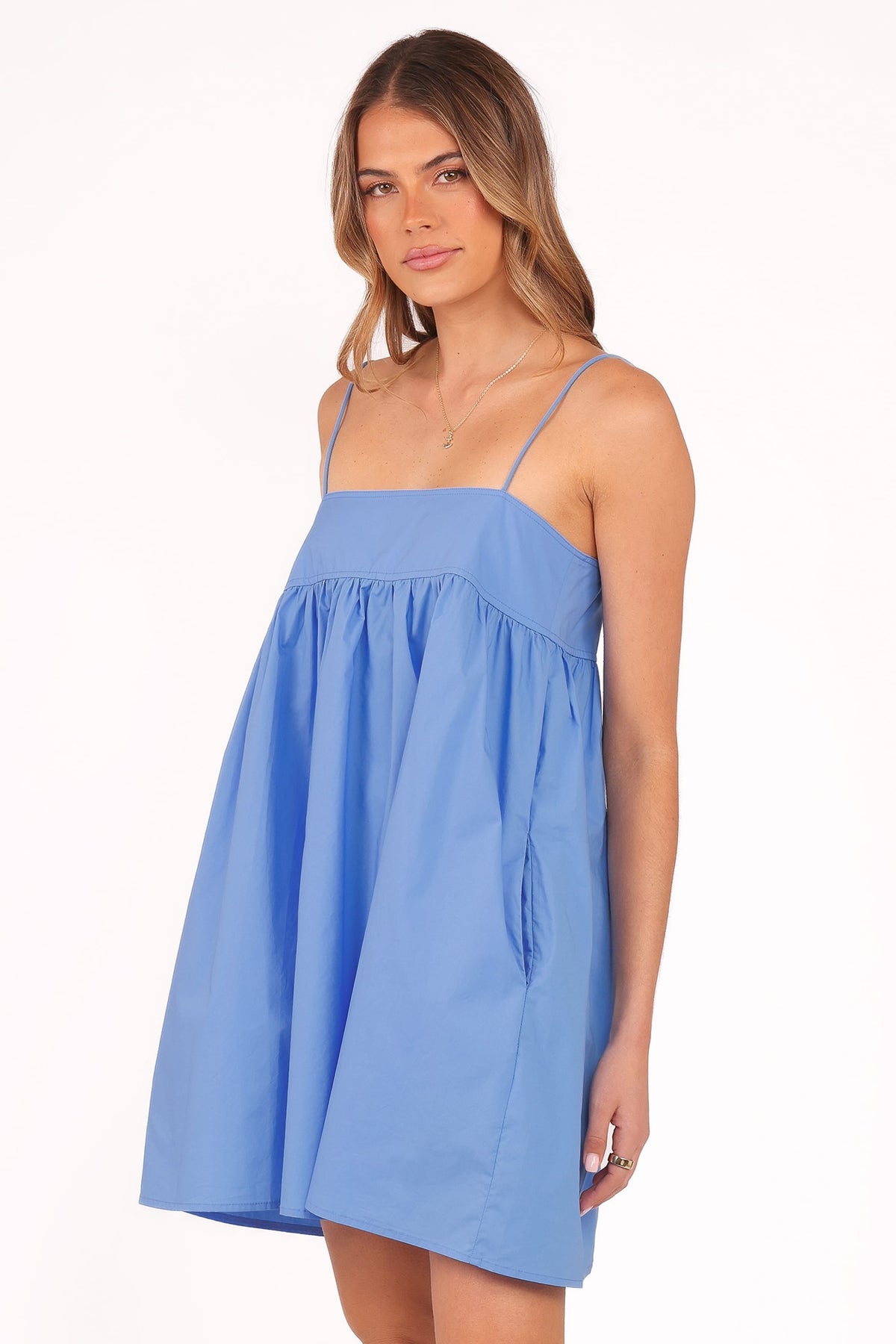Serina Mini Dress in Blue – view 4 of 9
