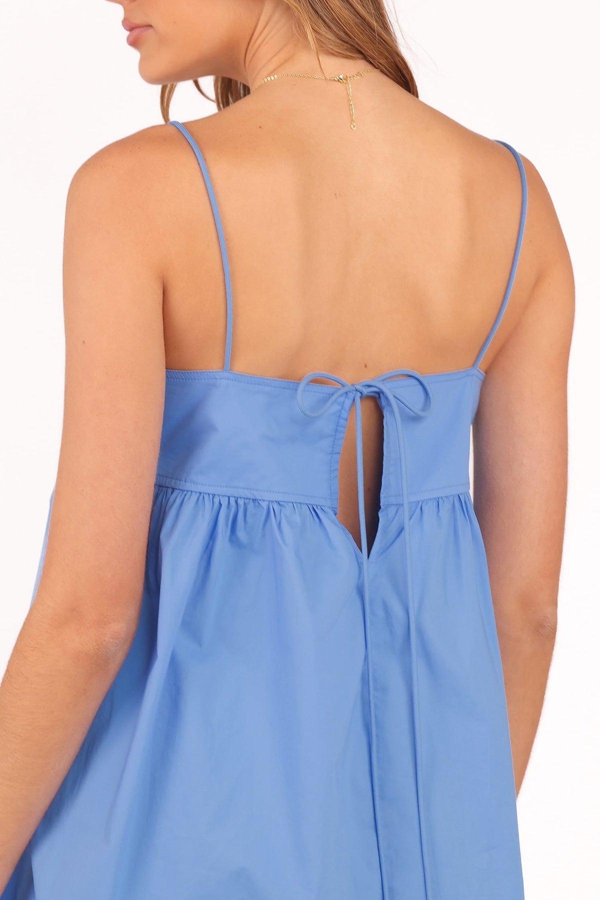Serina Mini Dress in Blue – view 7 of 9