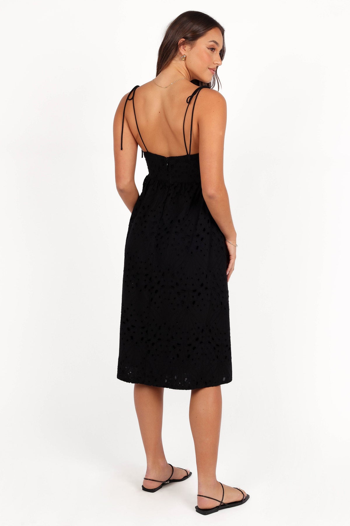 Sevara Midi Dress in Black – view 3 of 6